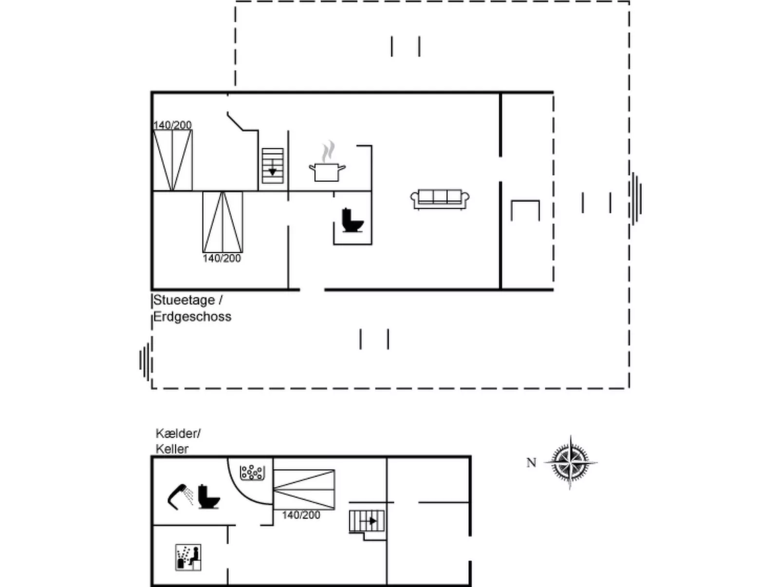 "Otso" - 200m from the sea-Binnen
