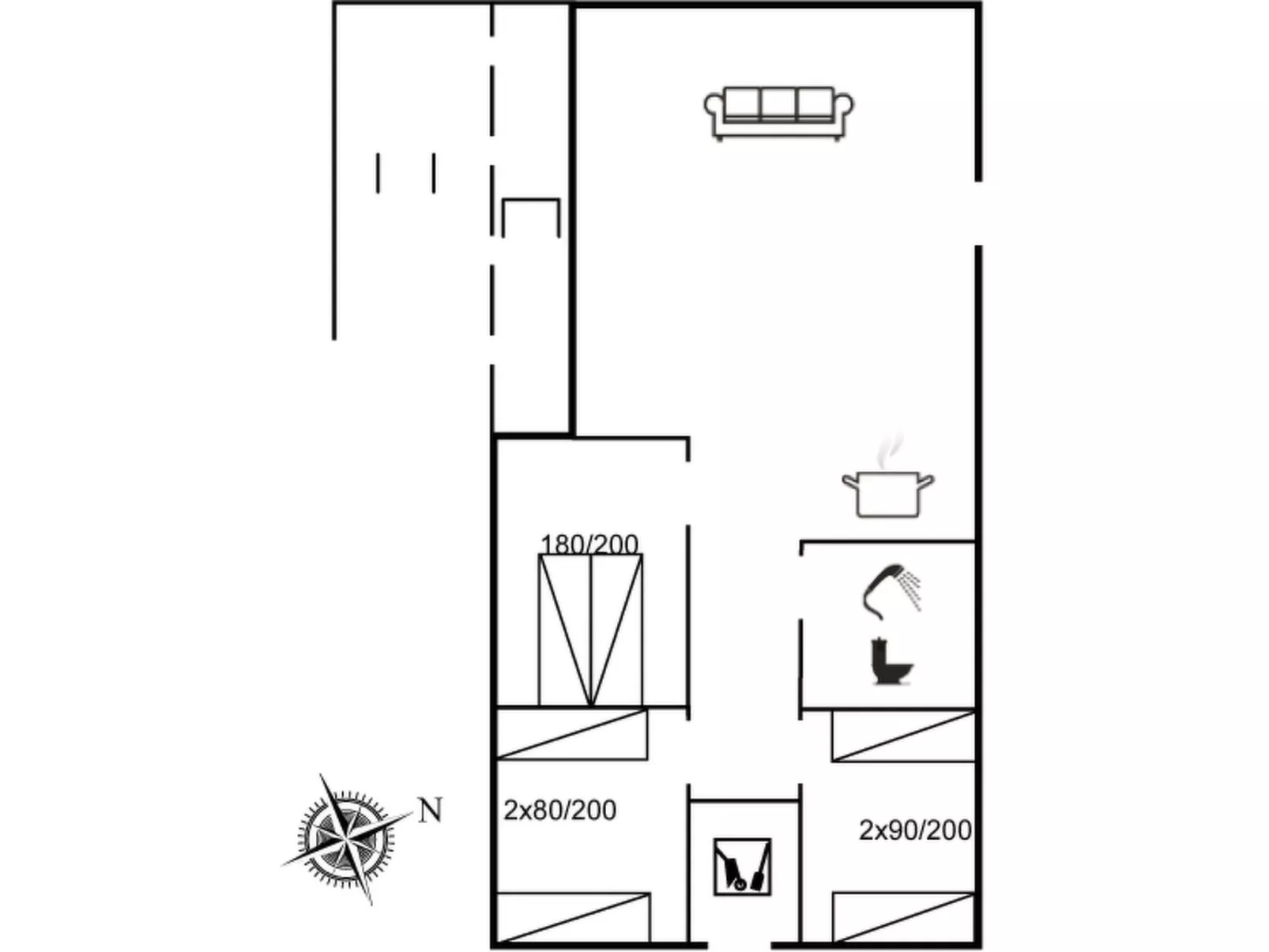 "Apelone" - 300m from the sea-Binnen