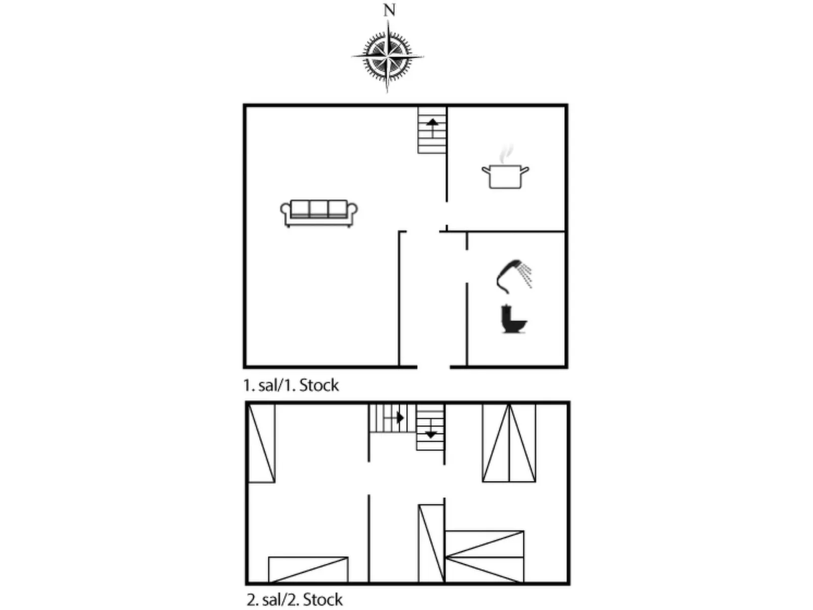 "Almar" - 293m from the sea-Binnen