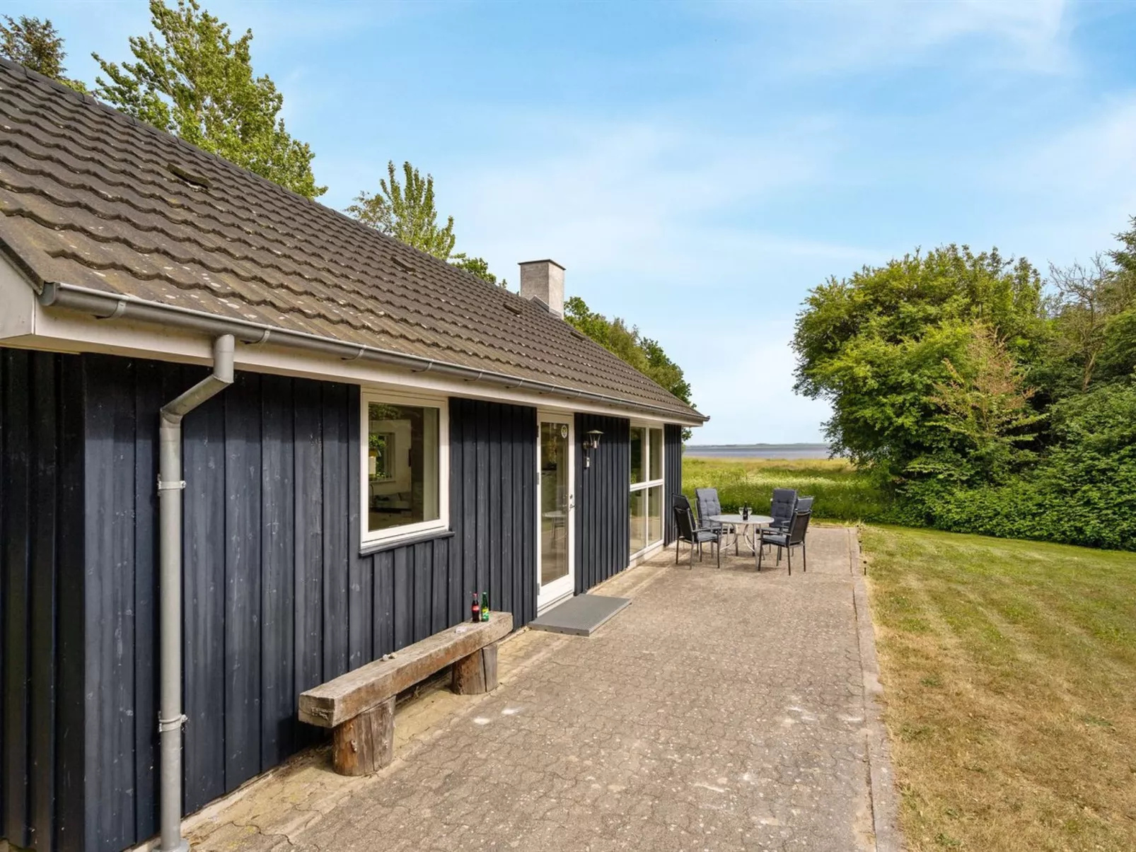 "Ødger" - 150m to the fjord-Buiten