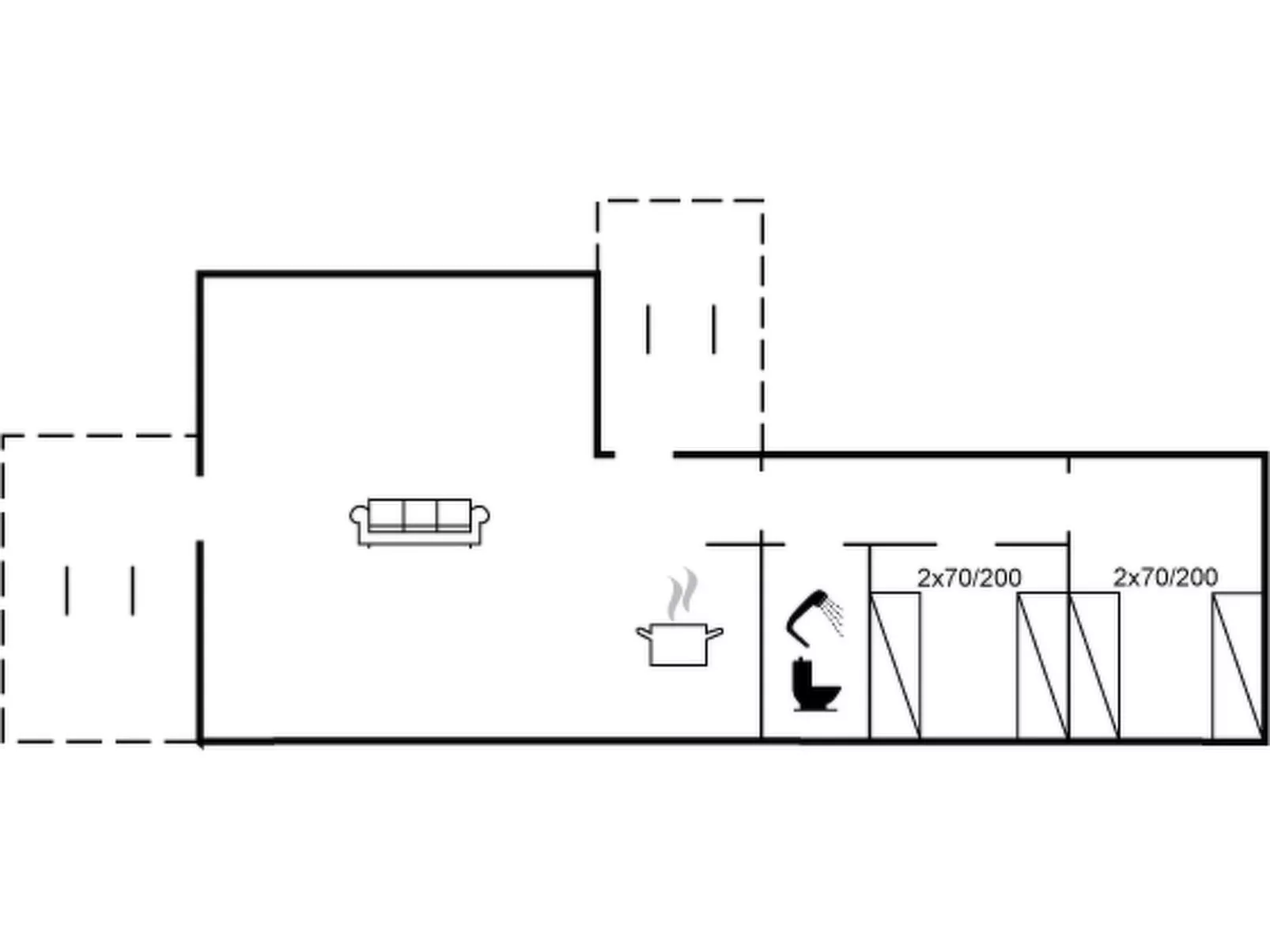 "Ilsebet" - 150m from the sea-Binnen