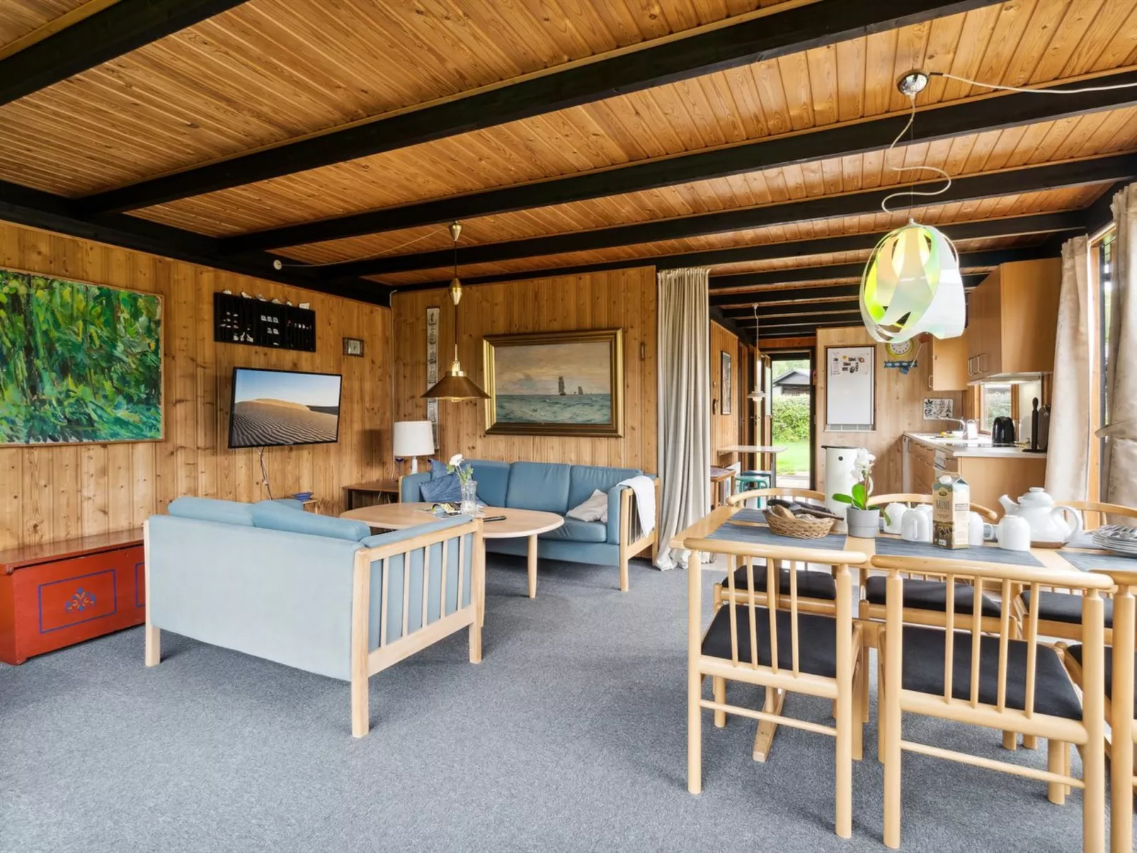 "Morten" - 120m from the sea-Binnen