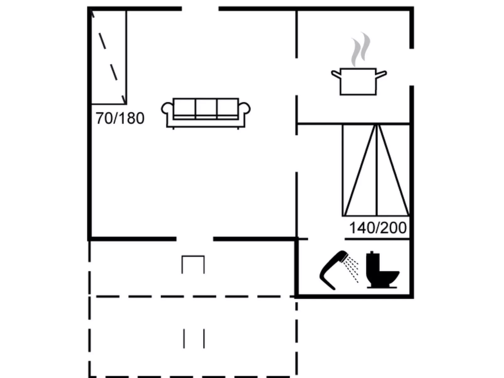 "Elisa" - 600m from the sea-Binnen
