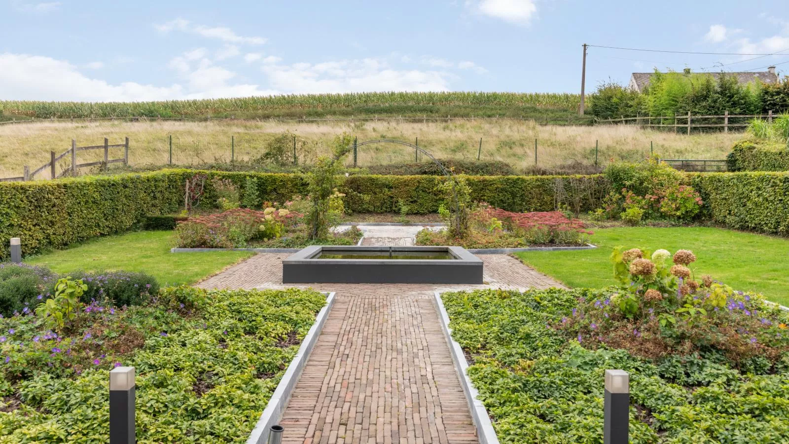 Landhuis Brakelbos-Tuinen zomer