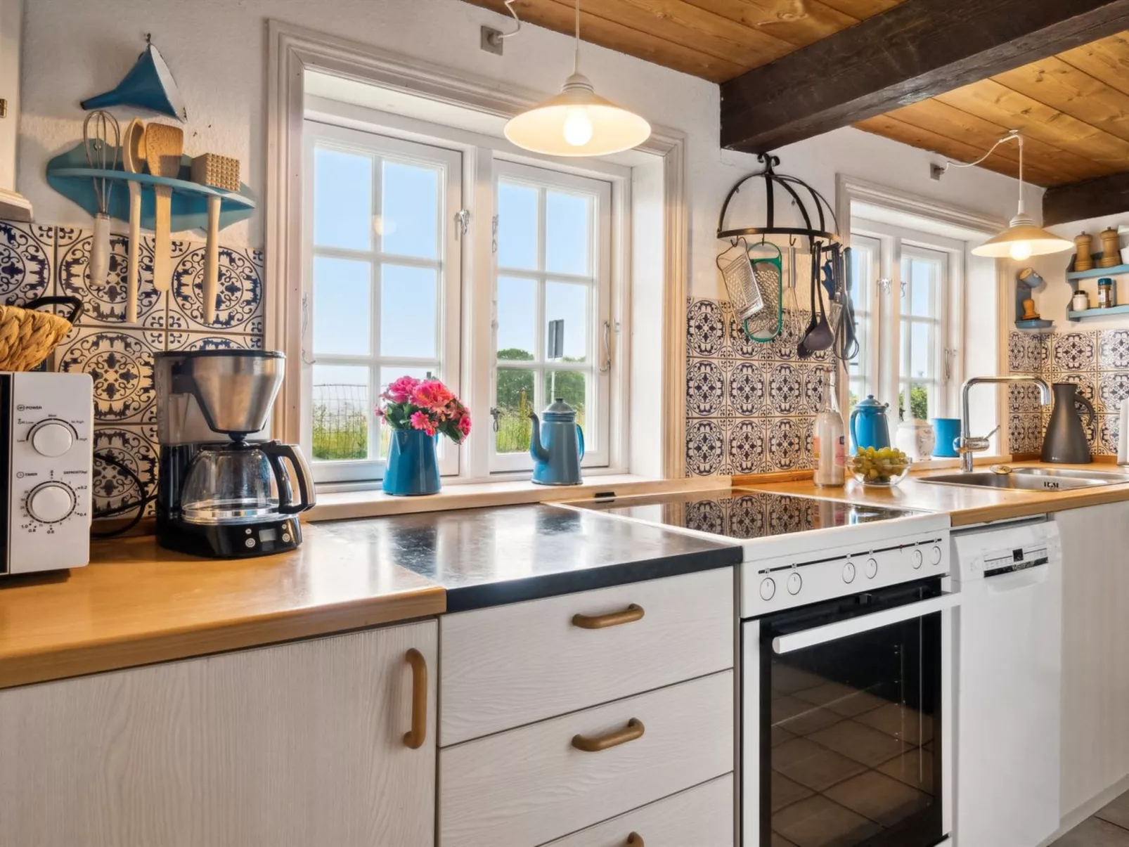 "Leoni" - 115m from the sea-Binnen