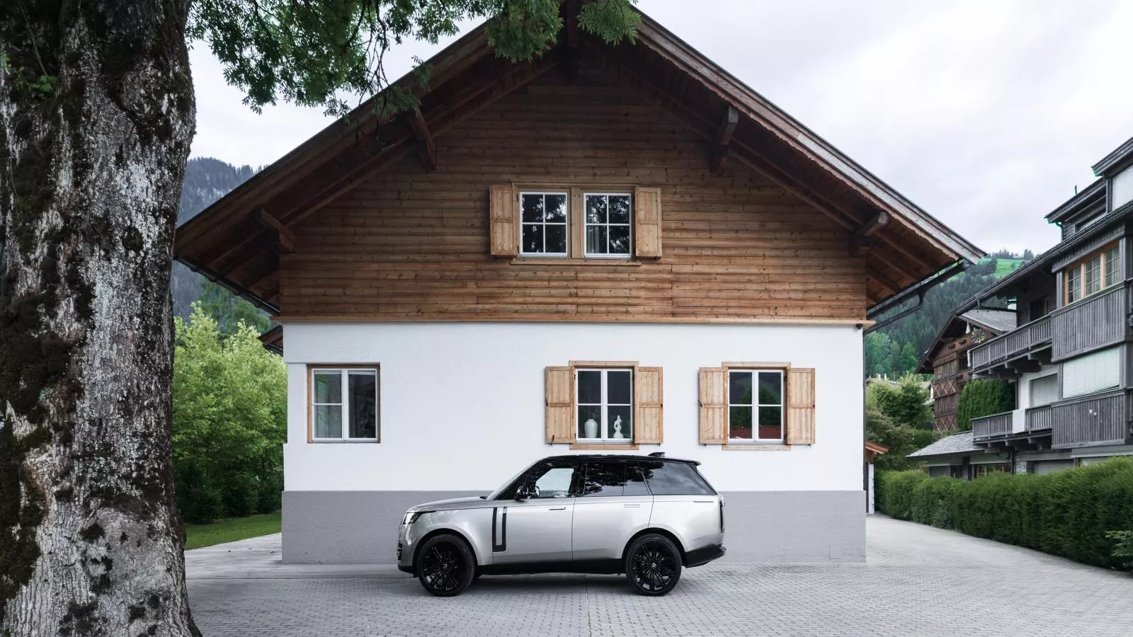 Stadtchalet Forsthaus-Buitenkant zomer