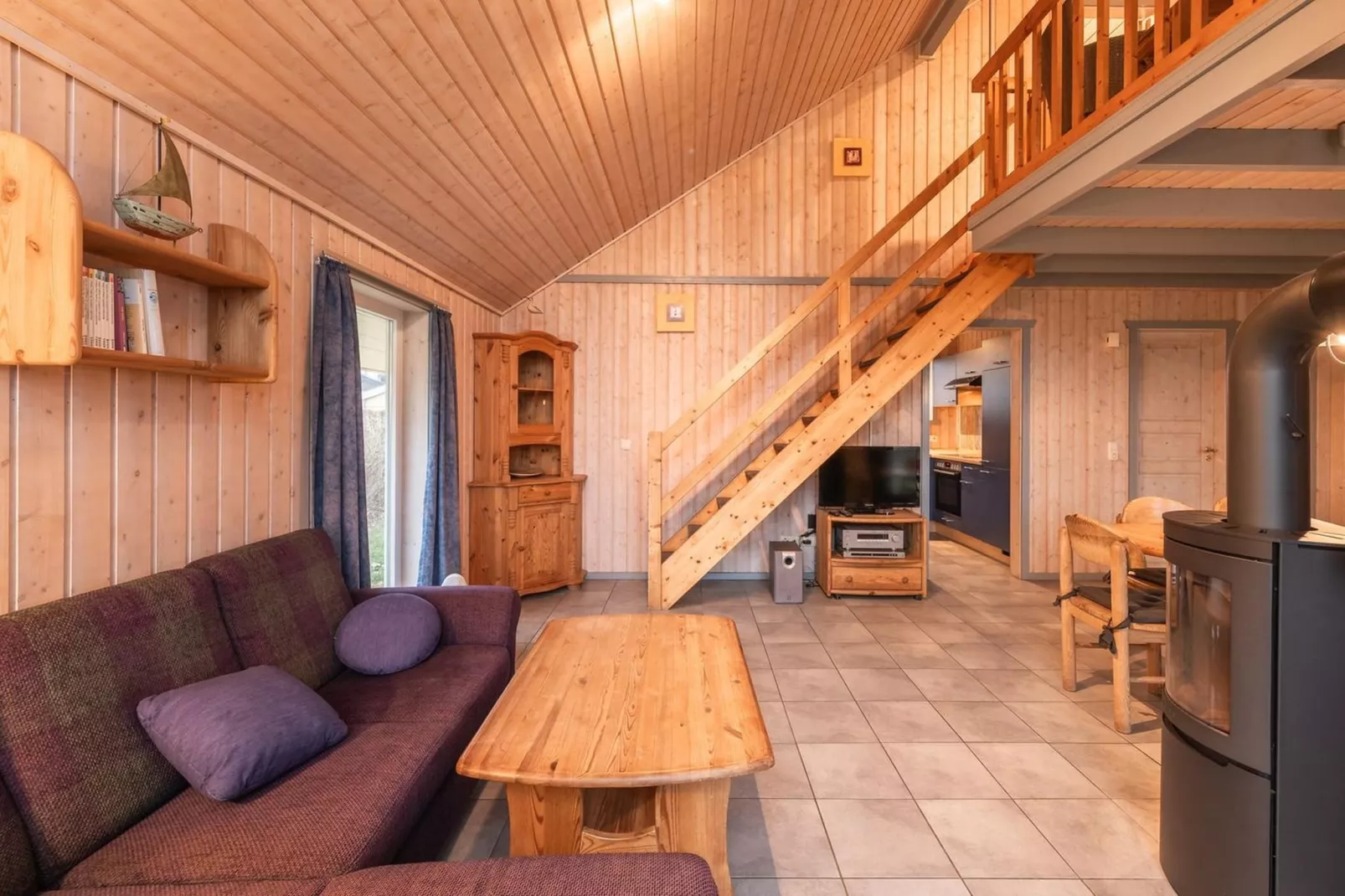 Ferienhaus Seeschwalbe-Classic 90 qm 42-Woonkamer