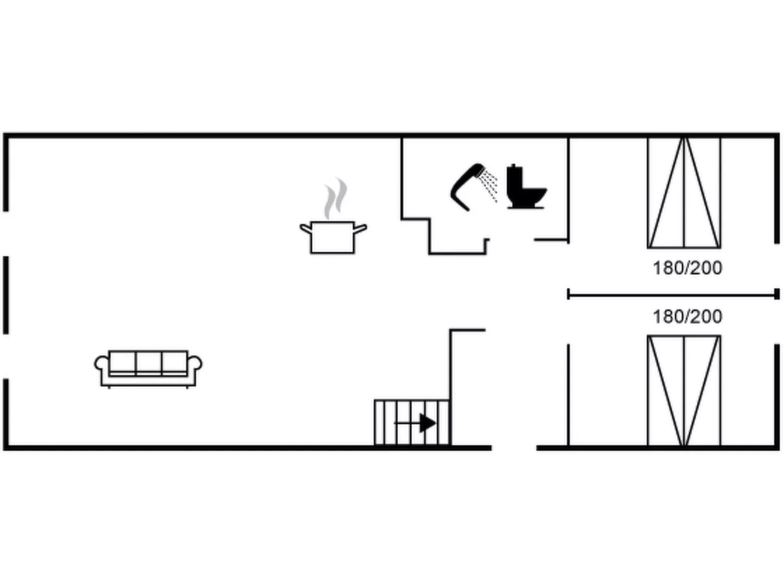 "Anelle" - 2.5km from the sea-Binnen