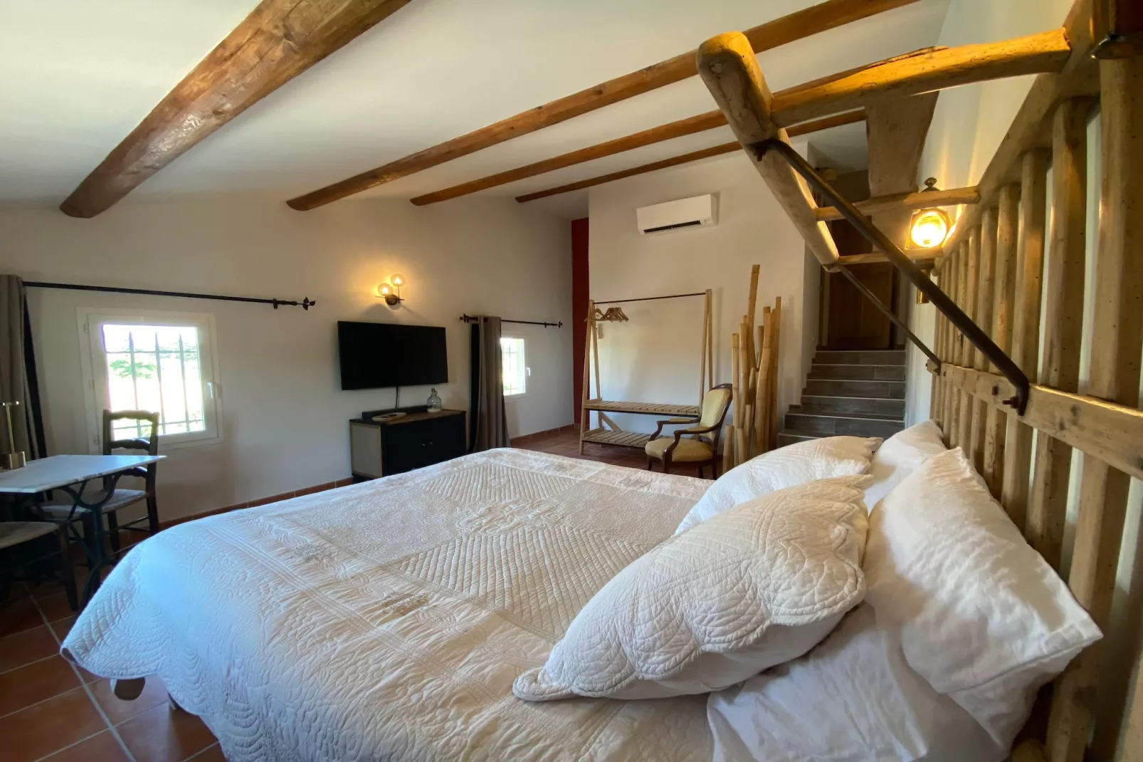 Le Mas d'à côté-Slaapkamer