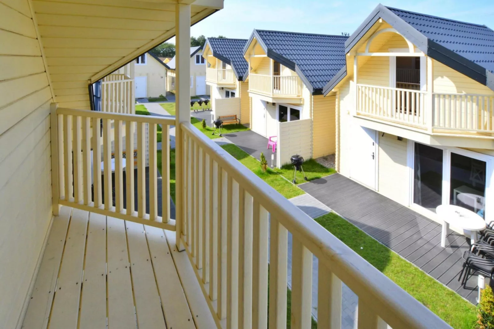 Domek piętrowy 8-osobowy Ustronie Morskie-Terrasbalkon