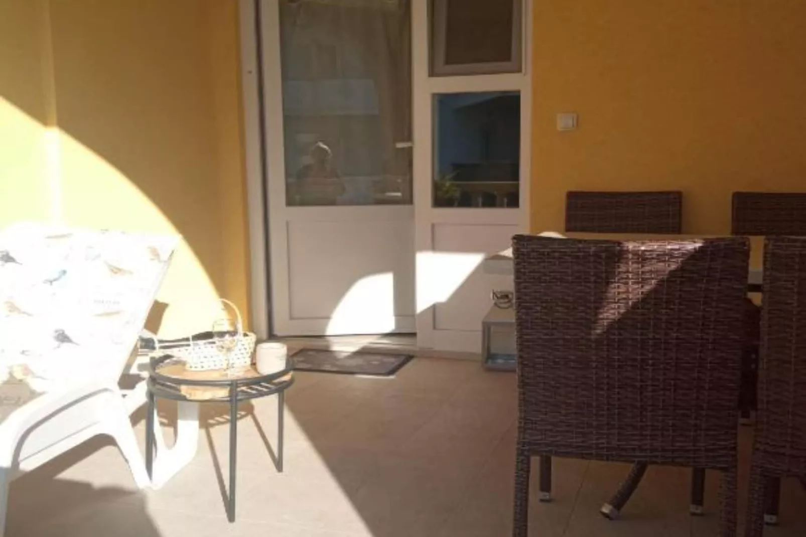Cozy Vodice Garden Apartments With Terrace and BBQ -  Comfort one bedroom apartment (GREEN)-Terras