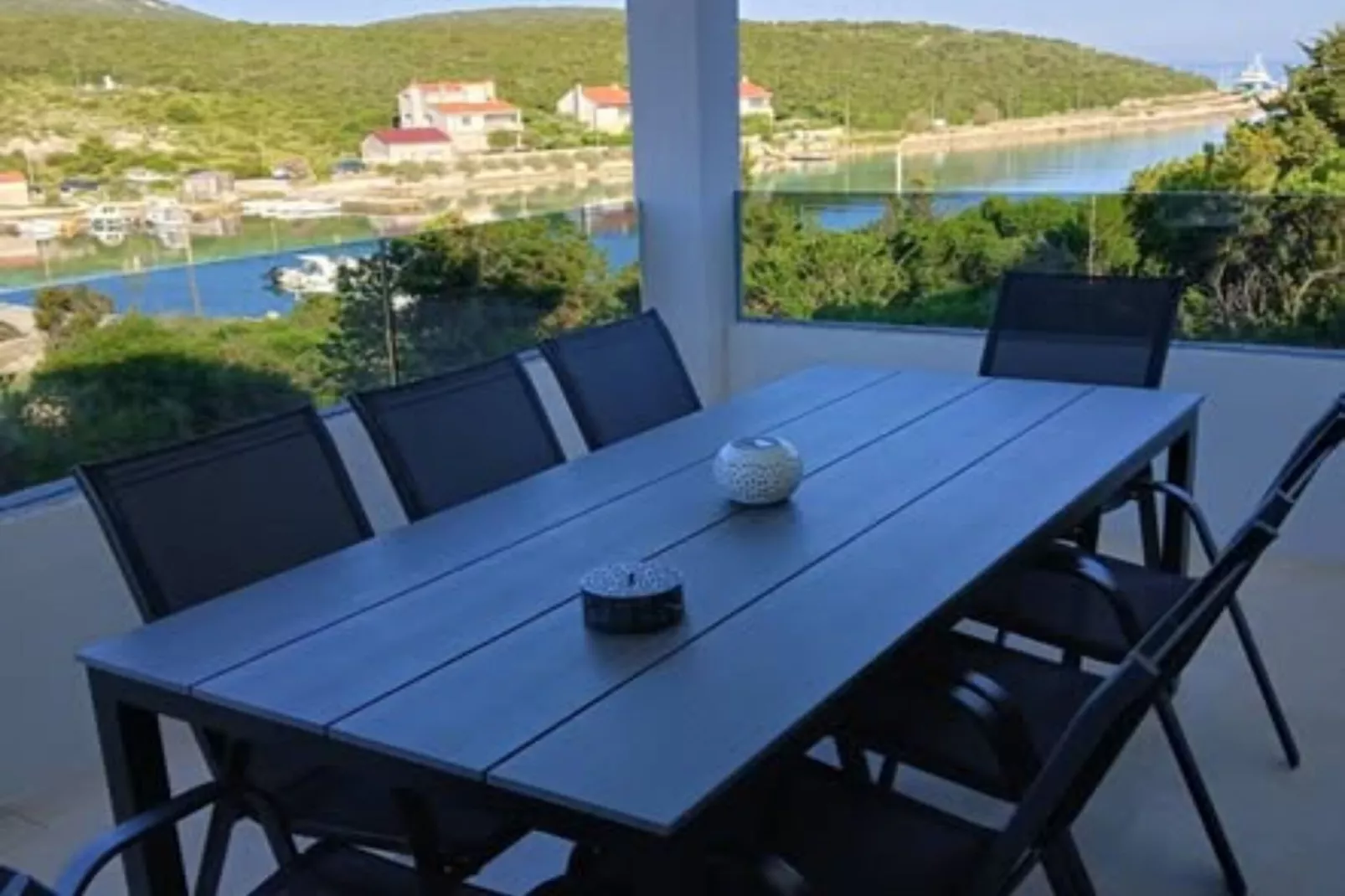 Apartment Eli - Three Bedroom Apartment With Terrace And Sea View-Terrasbalkon