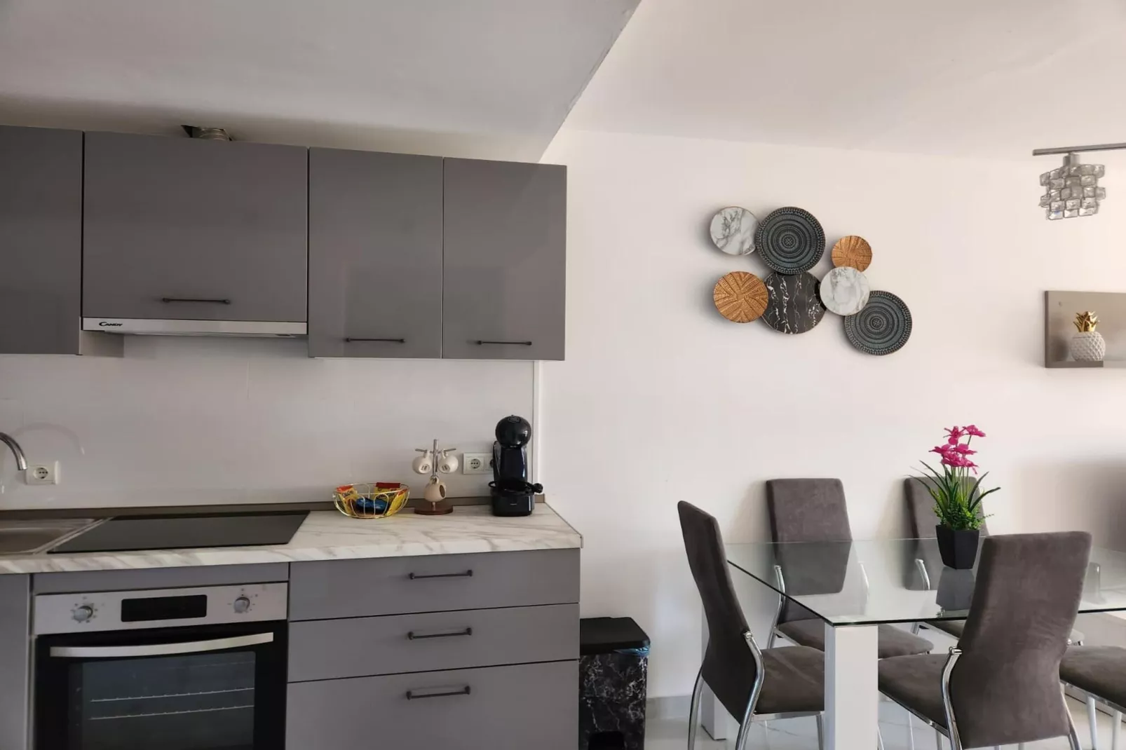 CT 339 AL - Faro's Paraiso de Vera Apartment-Keuken