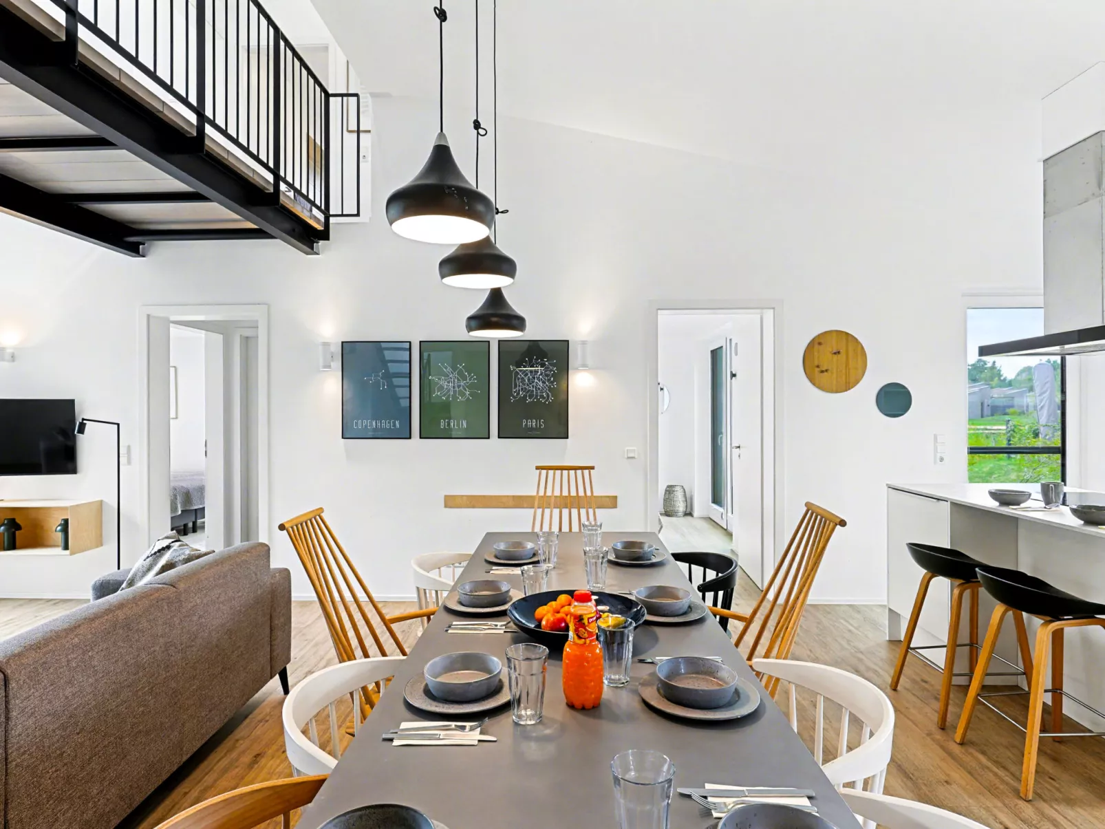 Seeufer Lodge-Binnen