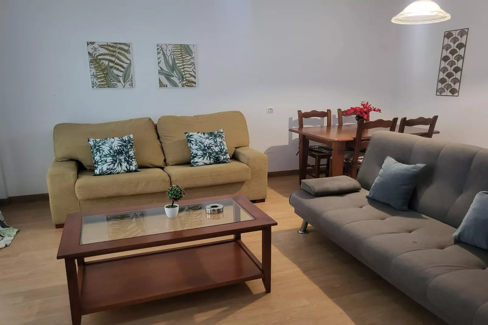 CT 370 AL - Faro's Veraplaya Naturista Apartment-Woonkamer