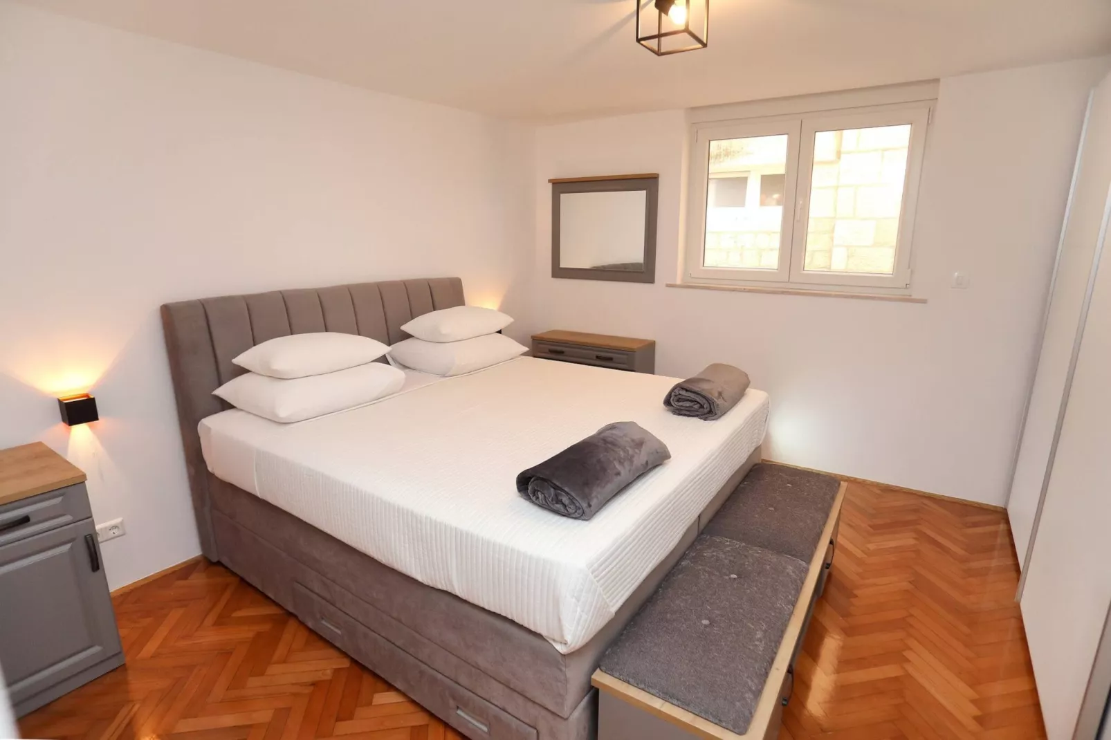 M Apartment Trogir-Slaapkamer