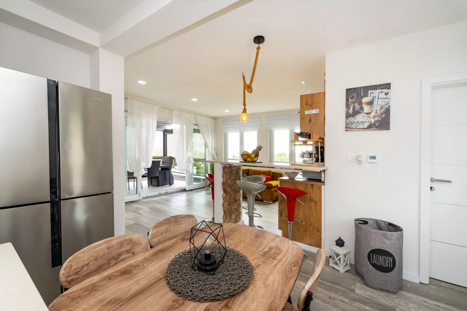 Sea view penthouse Nikita-Keuken