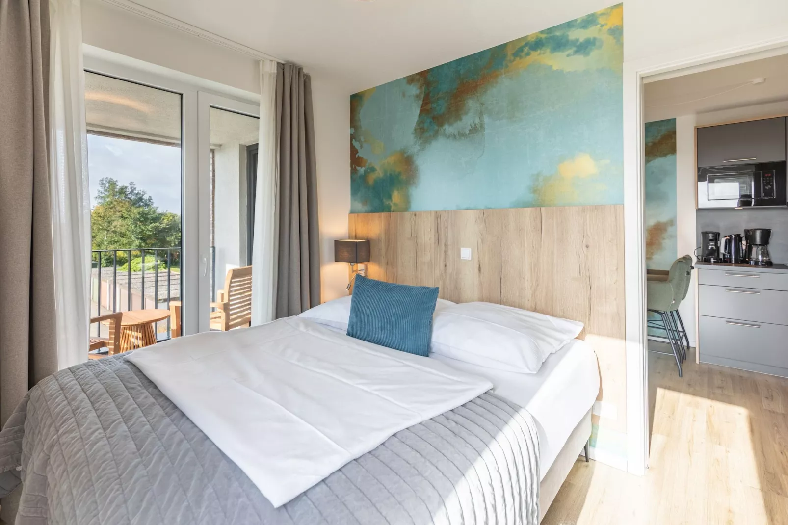 Hallighafen de Luxe auf Nordstrand-Slaapkamer