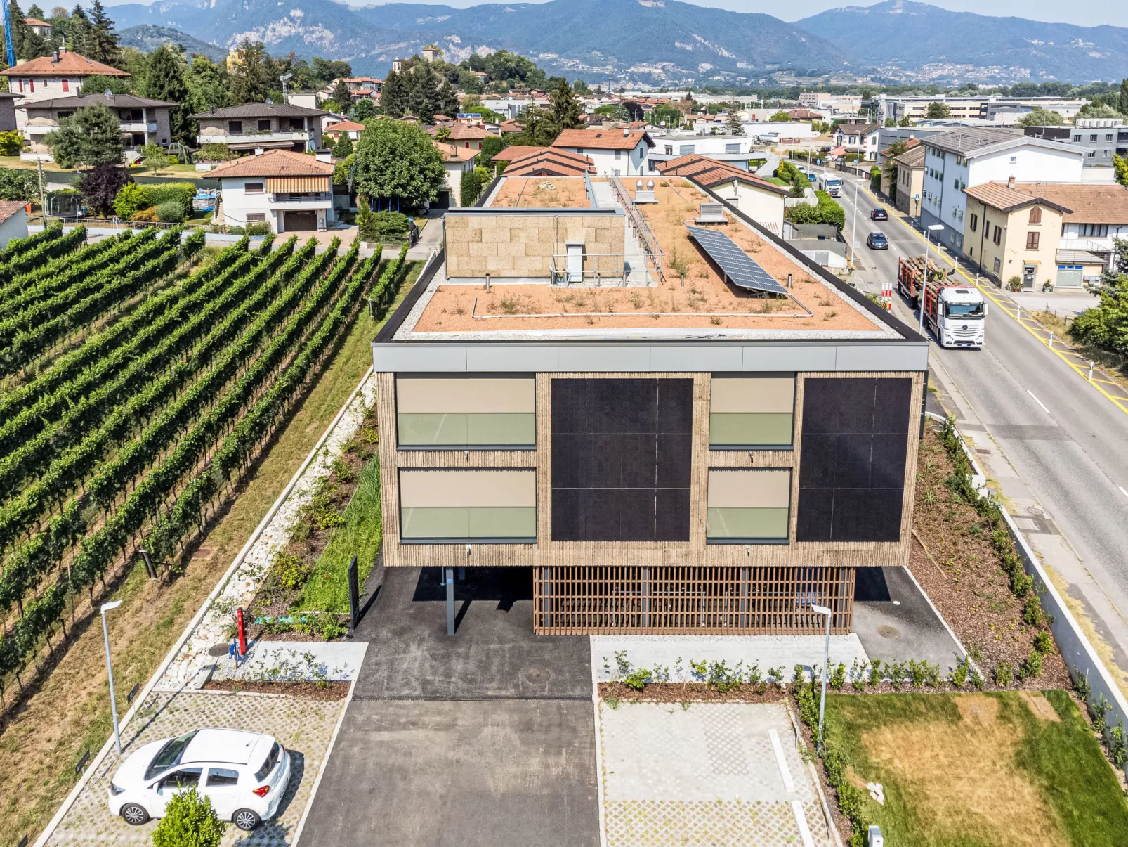 Lo Scudo di Stabio Apt.50m2-Buiten