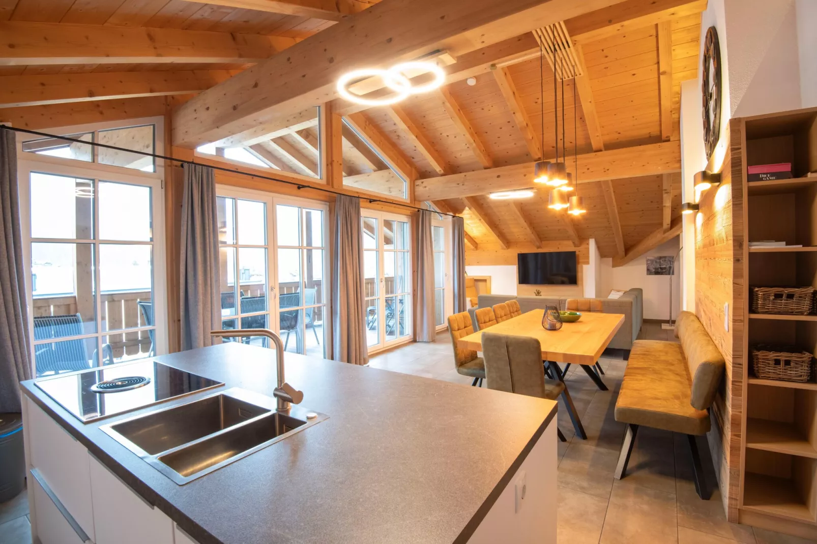 Residenz Edelalm - Penthouse 6-Keuken