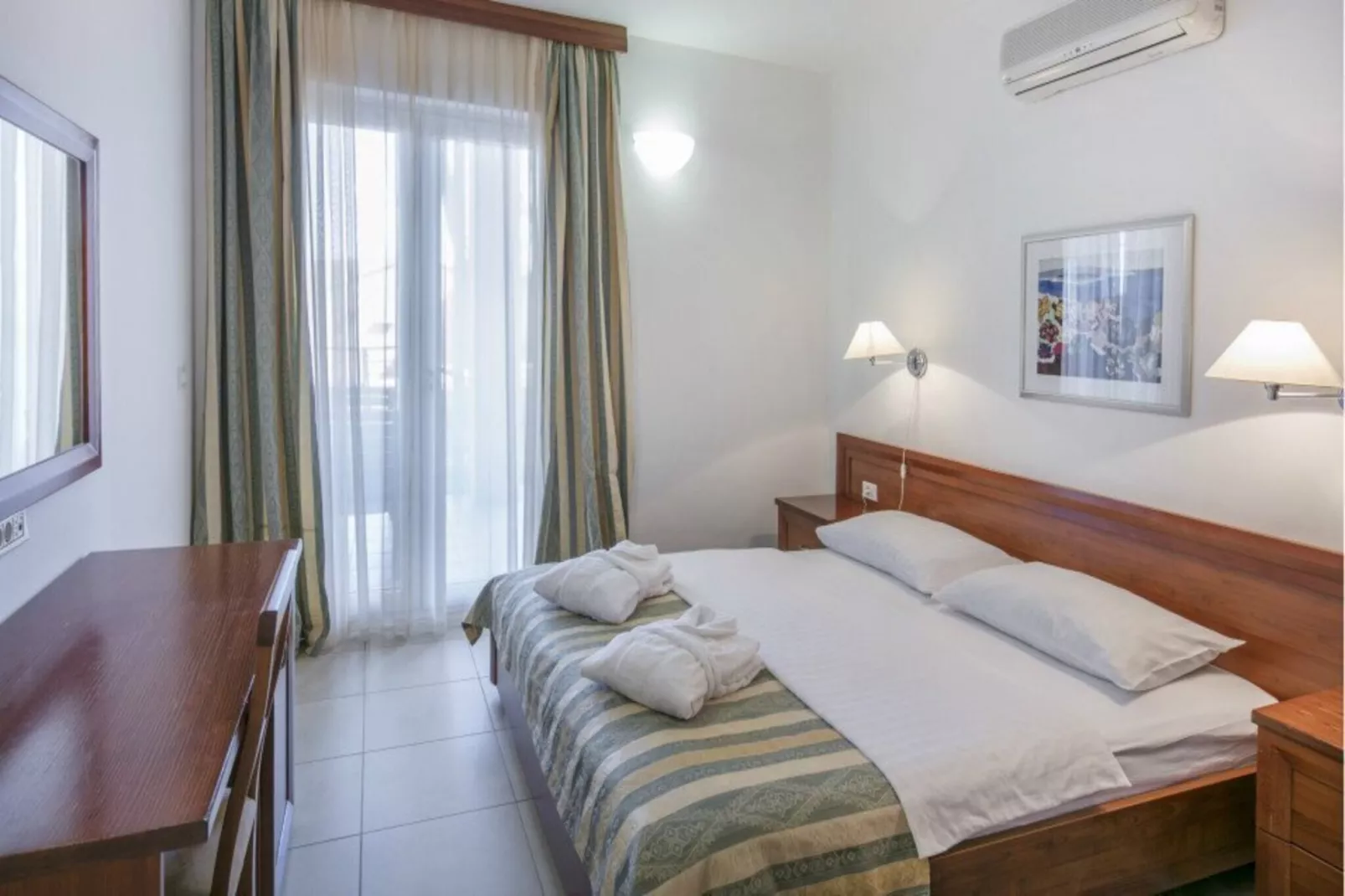 Apartments Punta, Veli Losinj-3-Raum-App., A3 (3+2), ca. 60 qm, für 5 Pers.-Slaapkamer