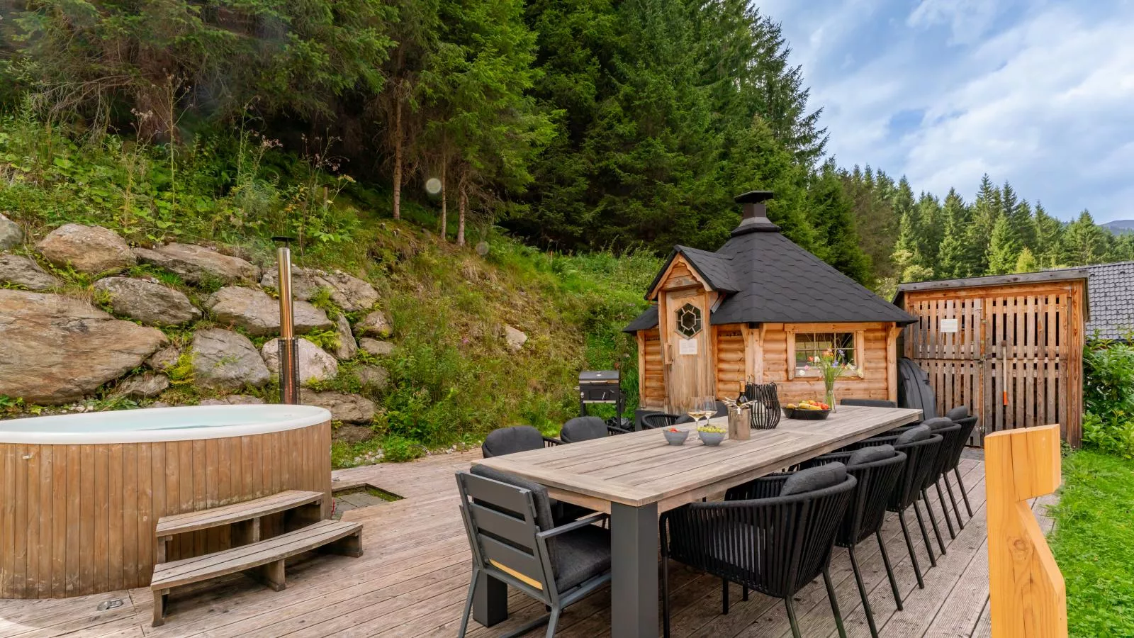 Haus Ganbei-Terrasbalkon