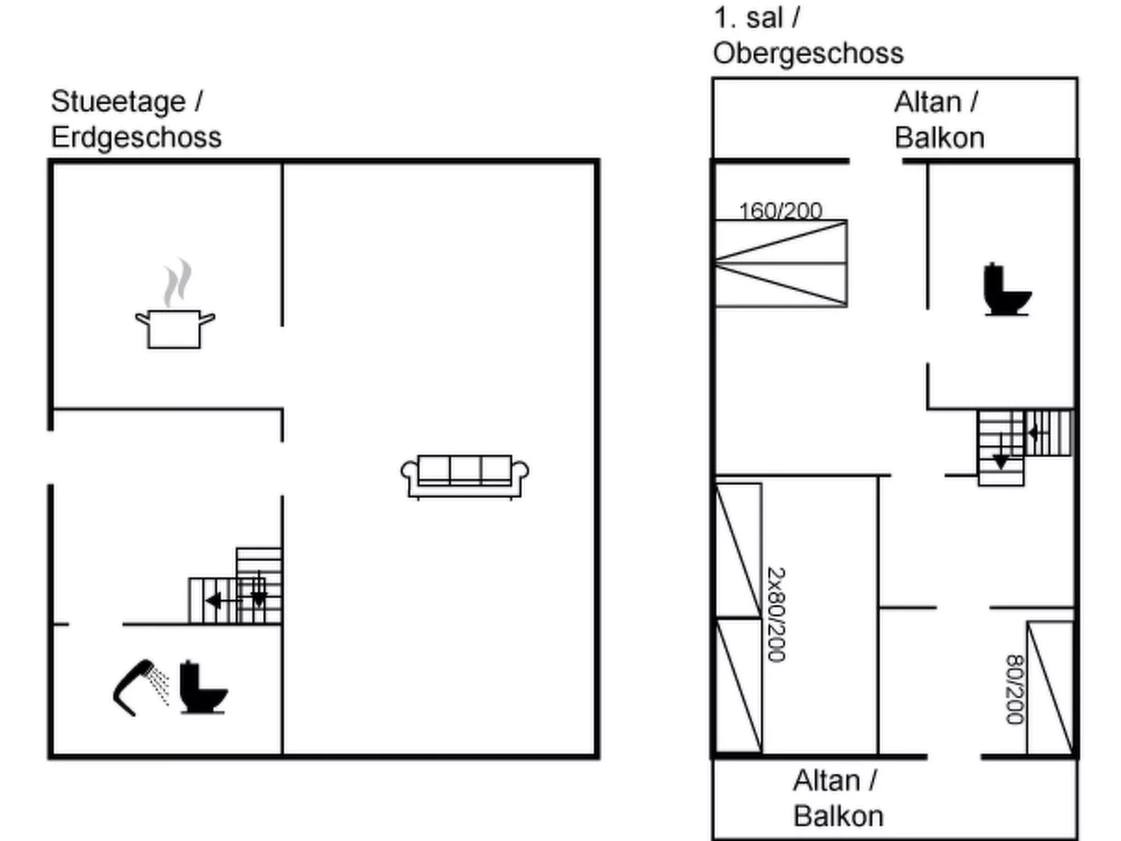 "Enya" - 600m from the sea-Binnen