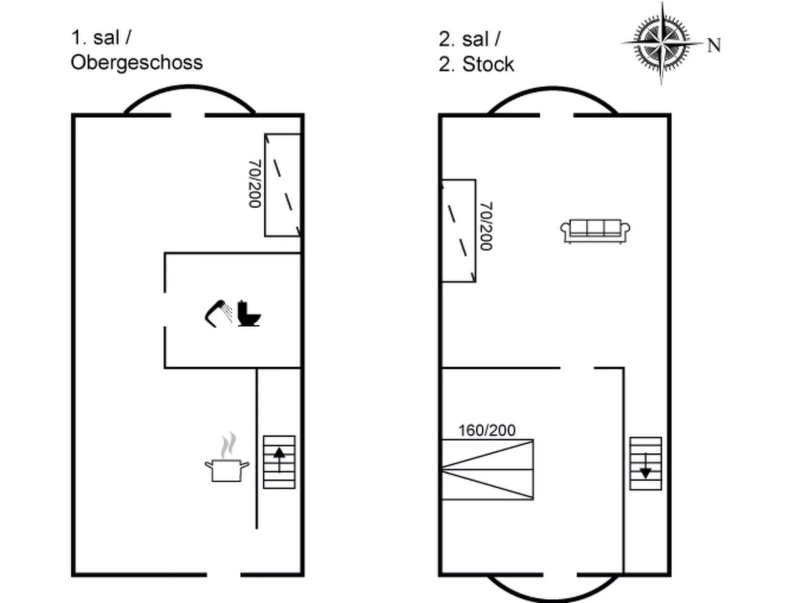 "Varnava" - 200m from the sea-Binnen