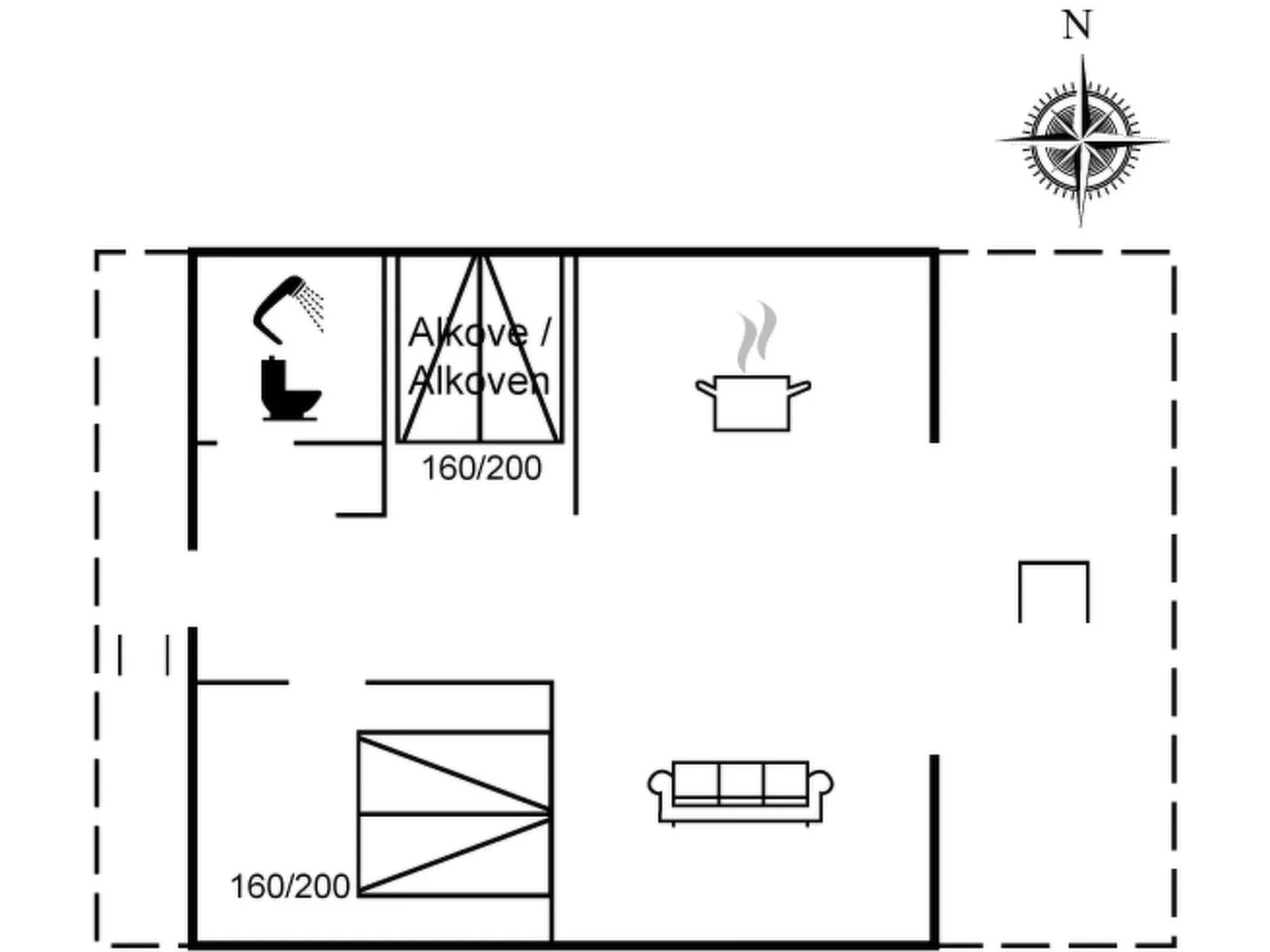 "Sylwia" - 800m from the sea-Binnen