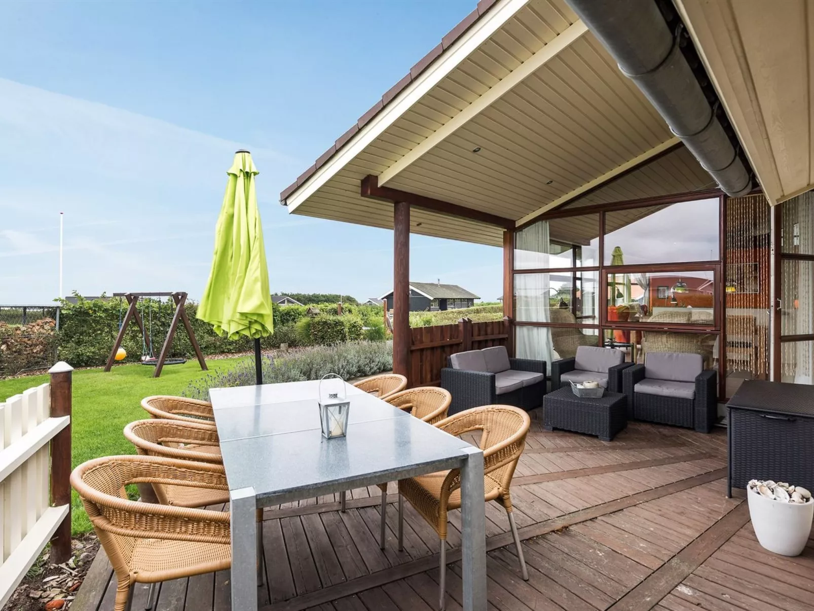 "Mervi" - 300m to the fjord-Buiten