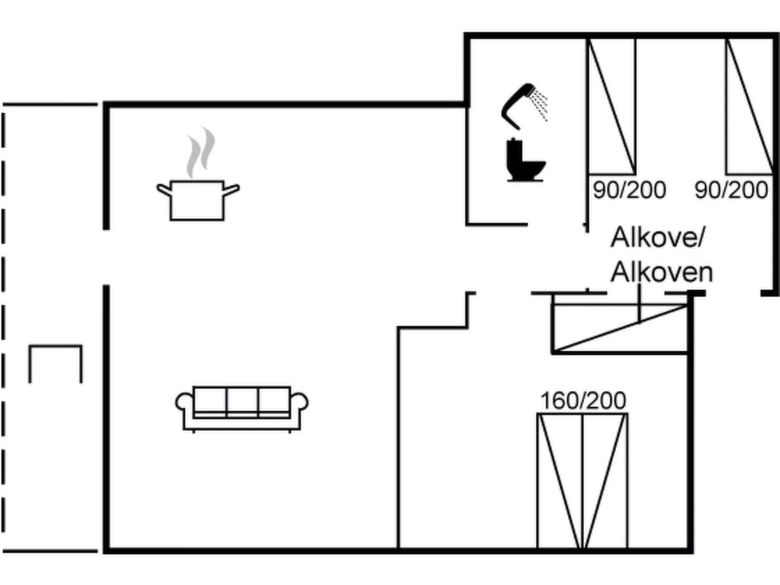 "Joosua" - 400m from the sea-Binnen