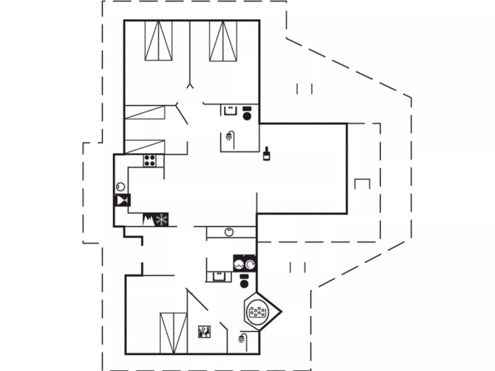 "Thrugils" - 800m from the sea-Binnen