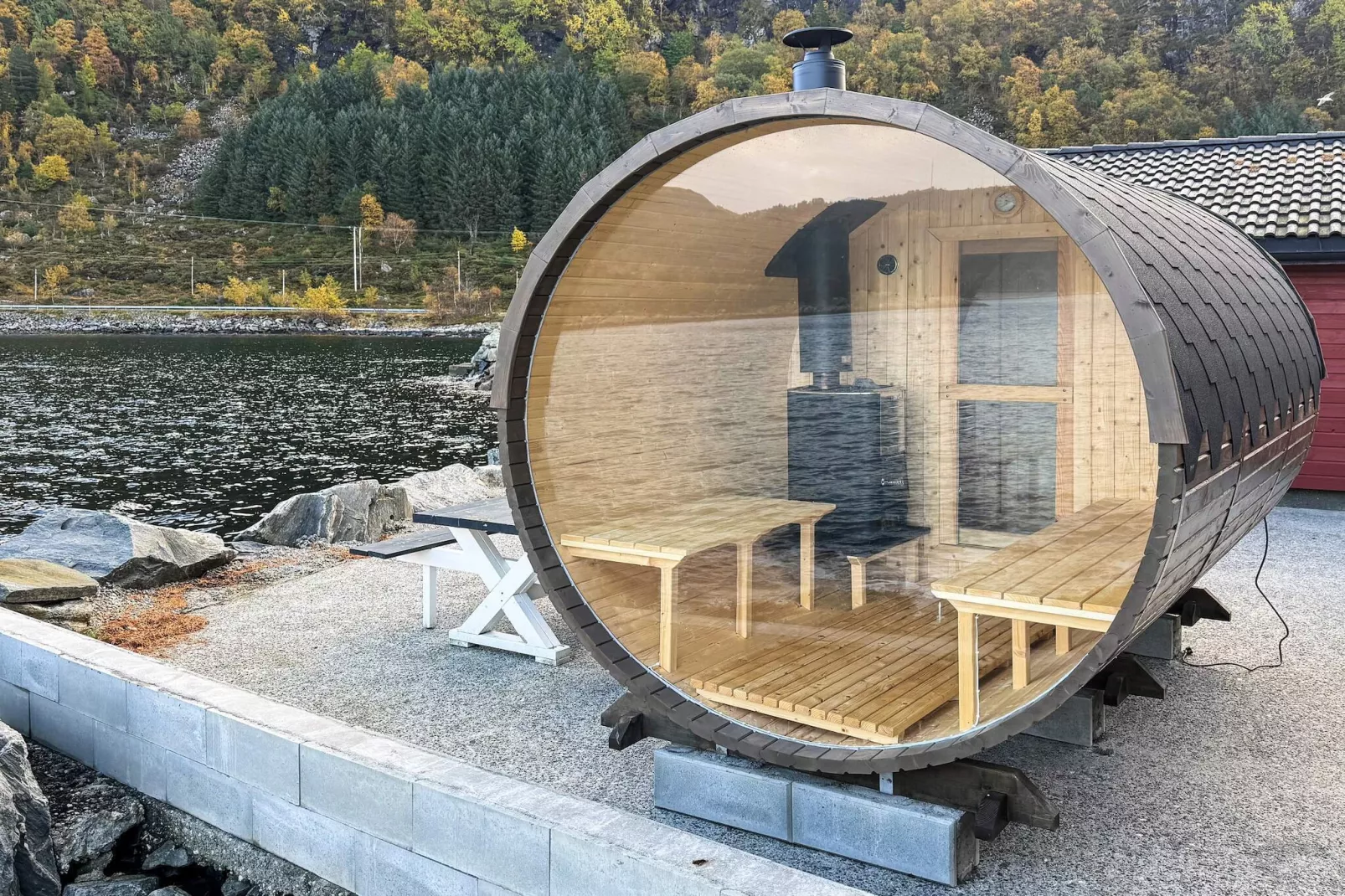 3 persoons vakantie huis in Flatraket-By Traum-Sauna