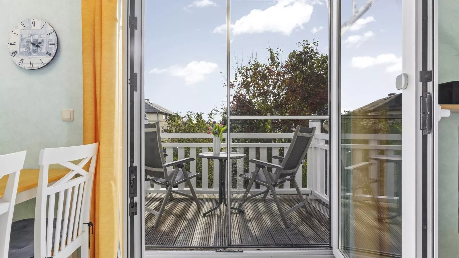 Nordlicht - Windjammer-Terrasbalkon