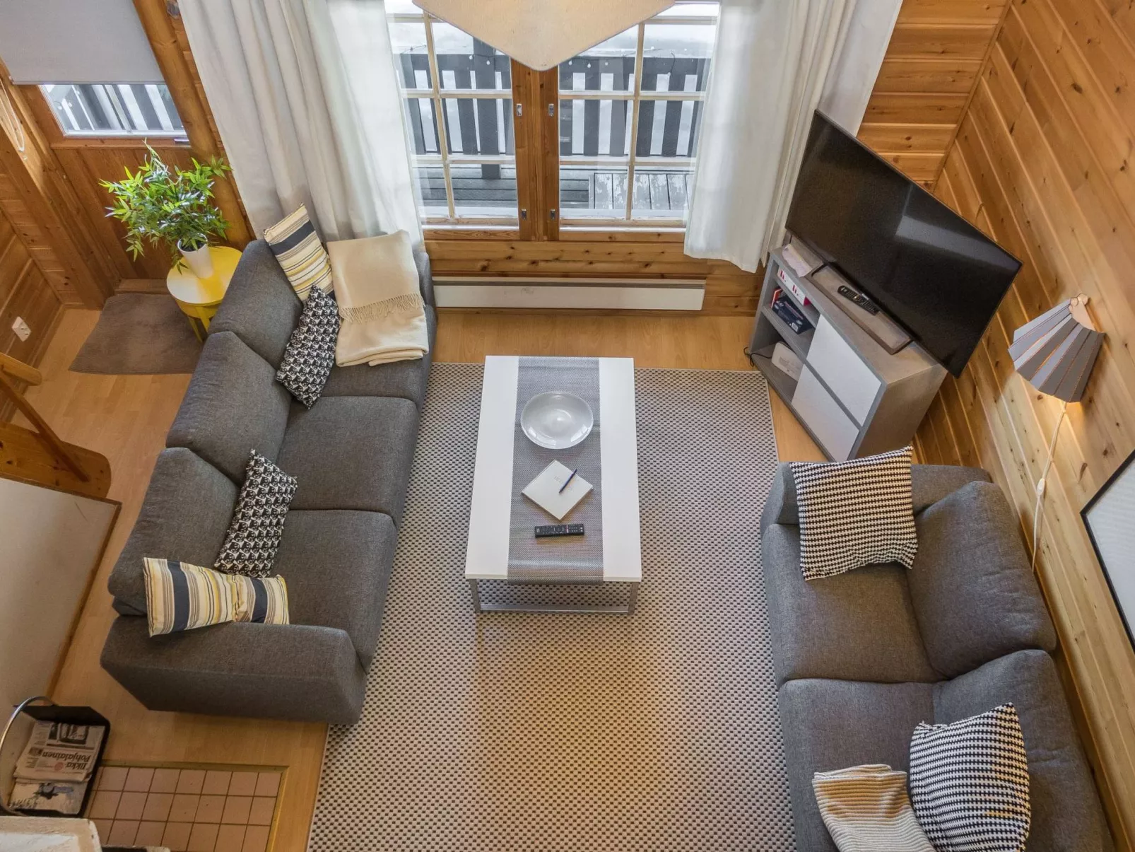 Rukan komia chalet-Binnen