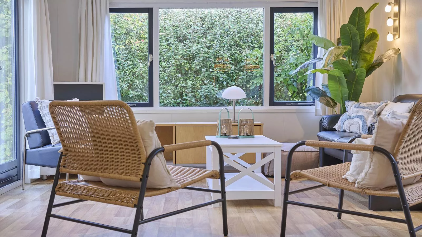 Chalet Sea Birds-Woonkamer