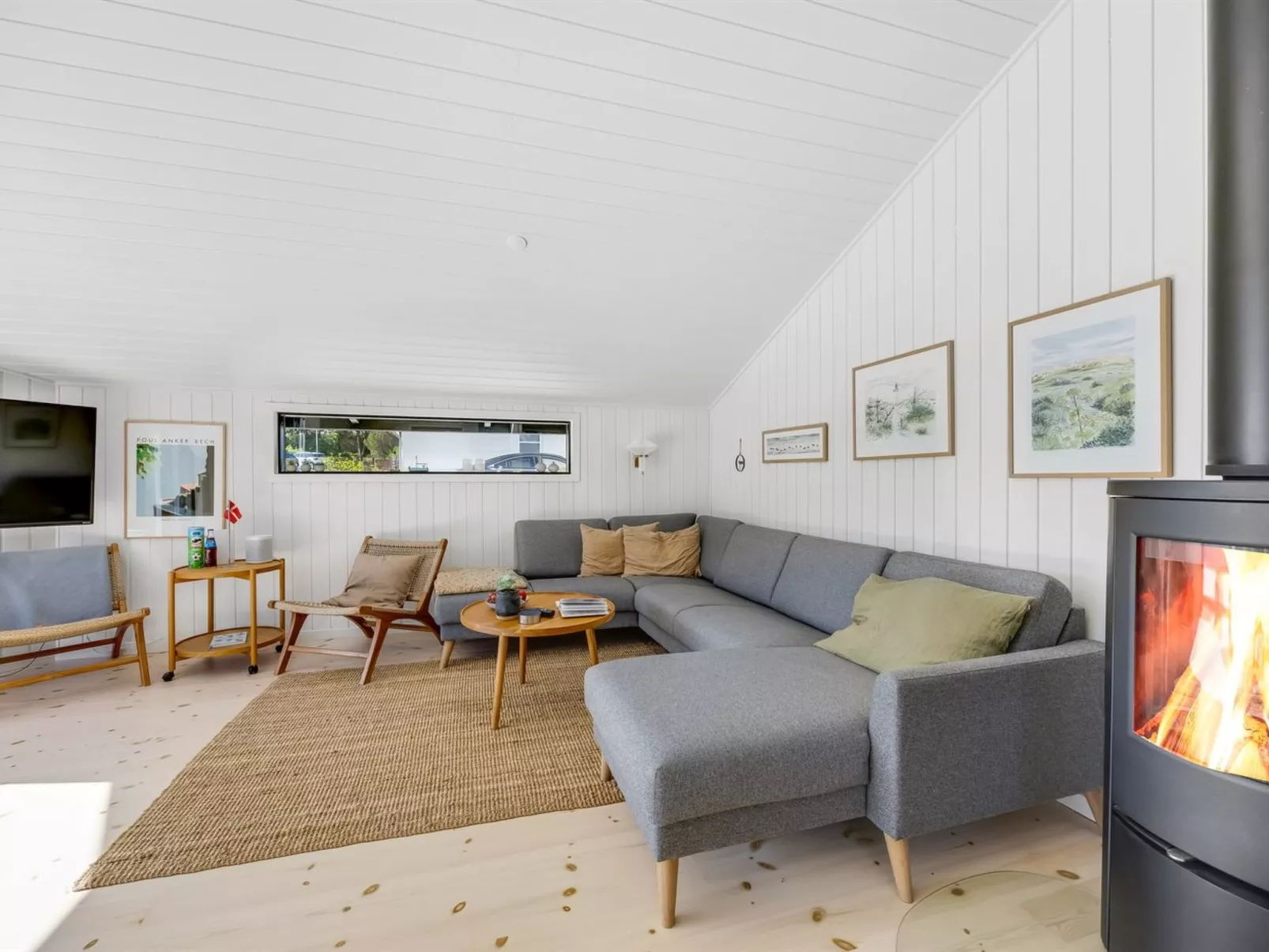 "Verner" - 990m from the sea-Binnen