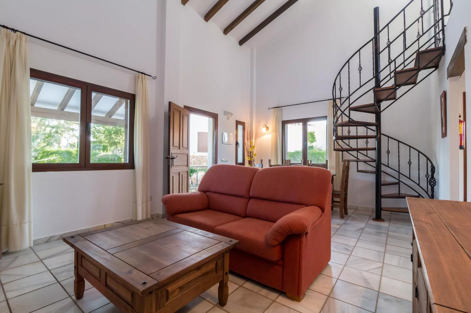 Bungalow Alcón 19 - Woonkamer