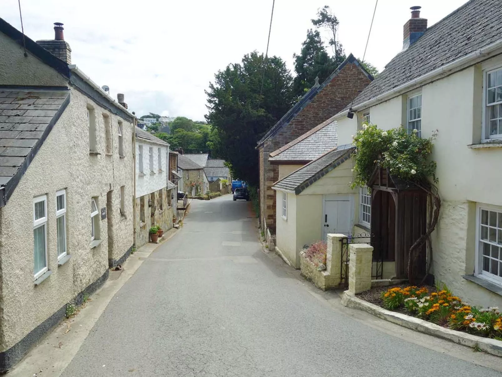 Old Lanvean Cottage-Buiten