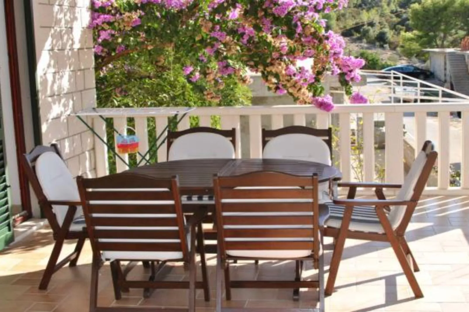 Apartments Maritimo - Comfort Two Bedroom Apartment with Sea View and Terrace-Terrasbalkon