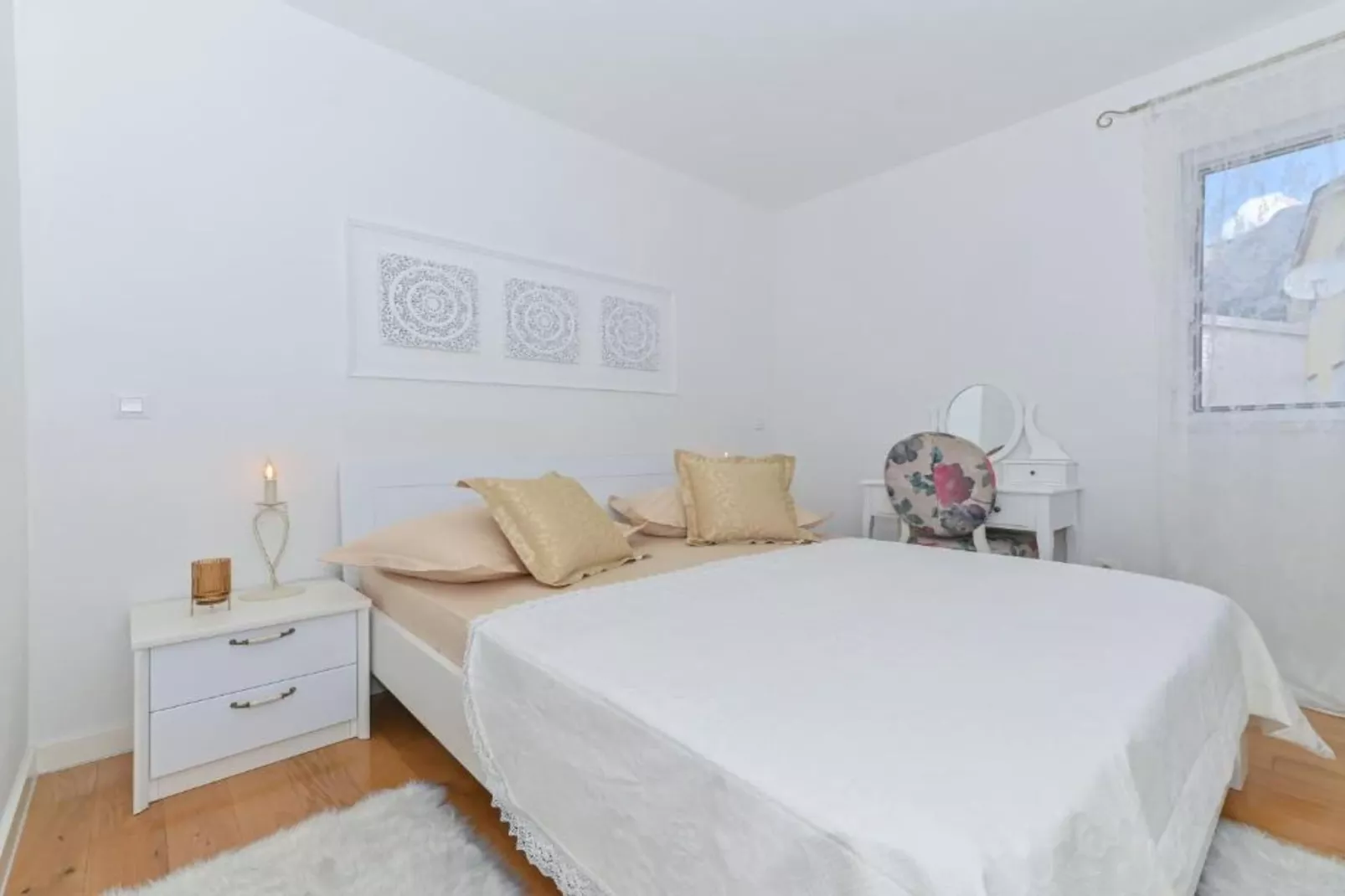 Apartment Hani 2 - Two Bedroom Apartment With Balcony And Sea View-Slaapkamer