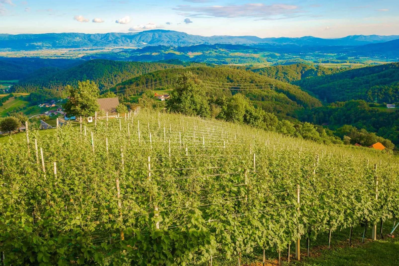 Secluded Escape Hilltop Villa with Hot-Tub - Two Bedroom Villa with Hot-Tub-Buitenlucht