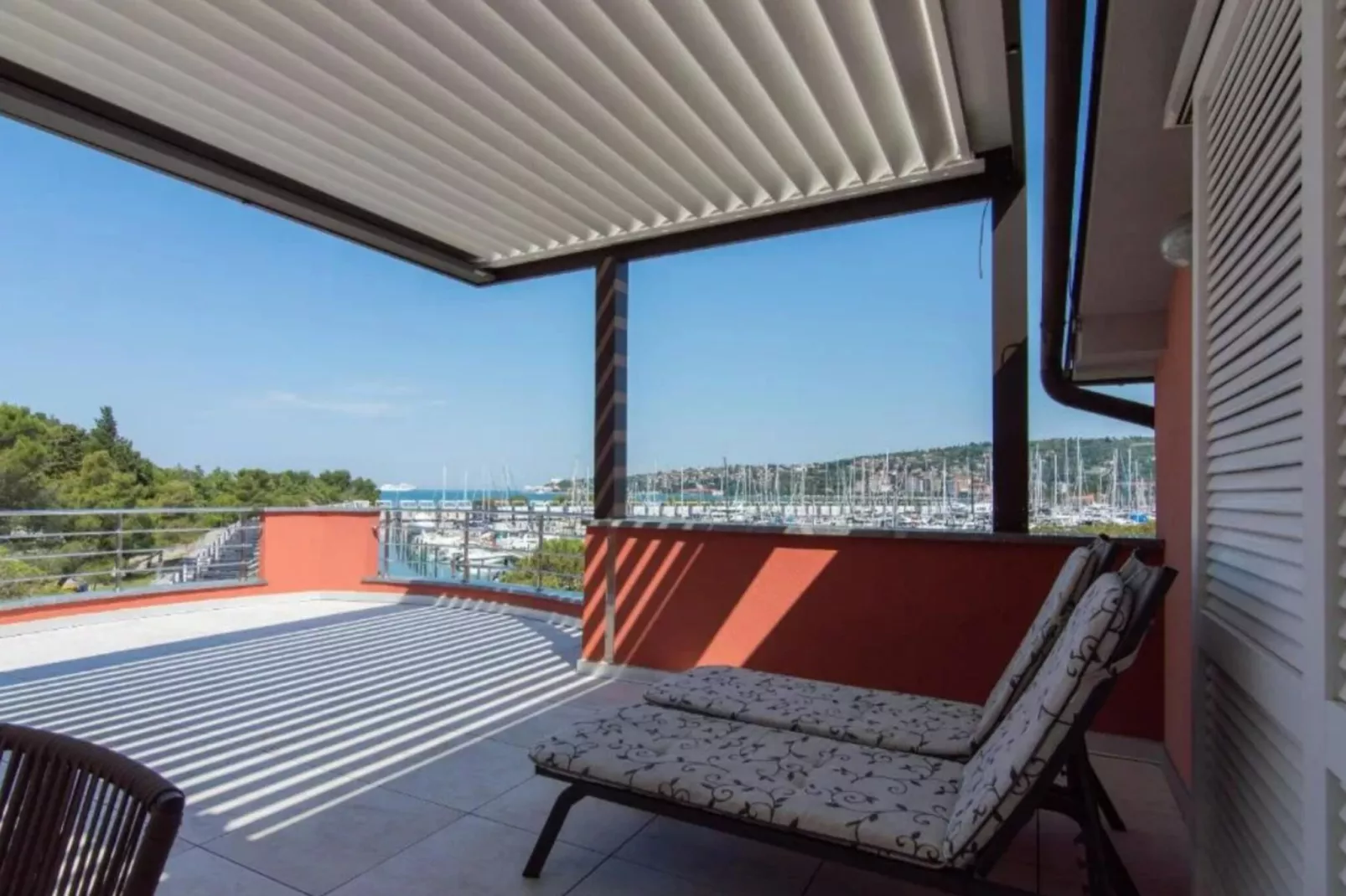 Marina Portorož Family Friendly Apartment 2 - Two Bedroom Apartment-Terras