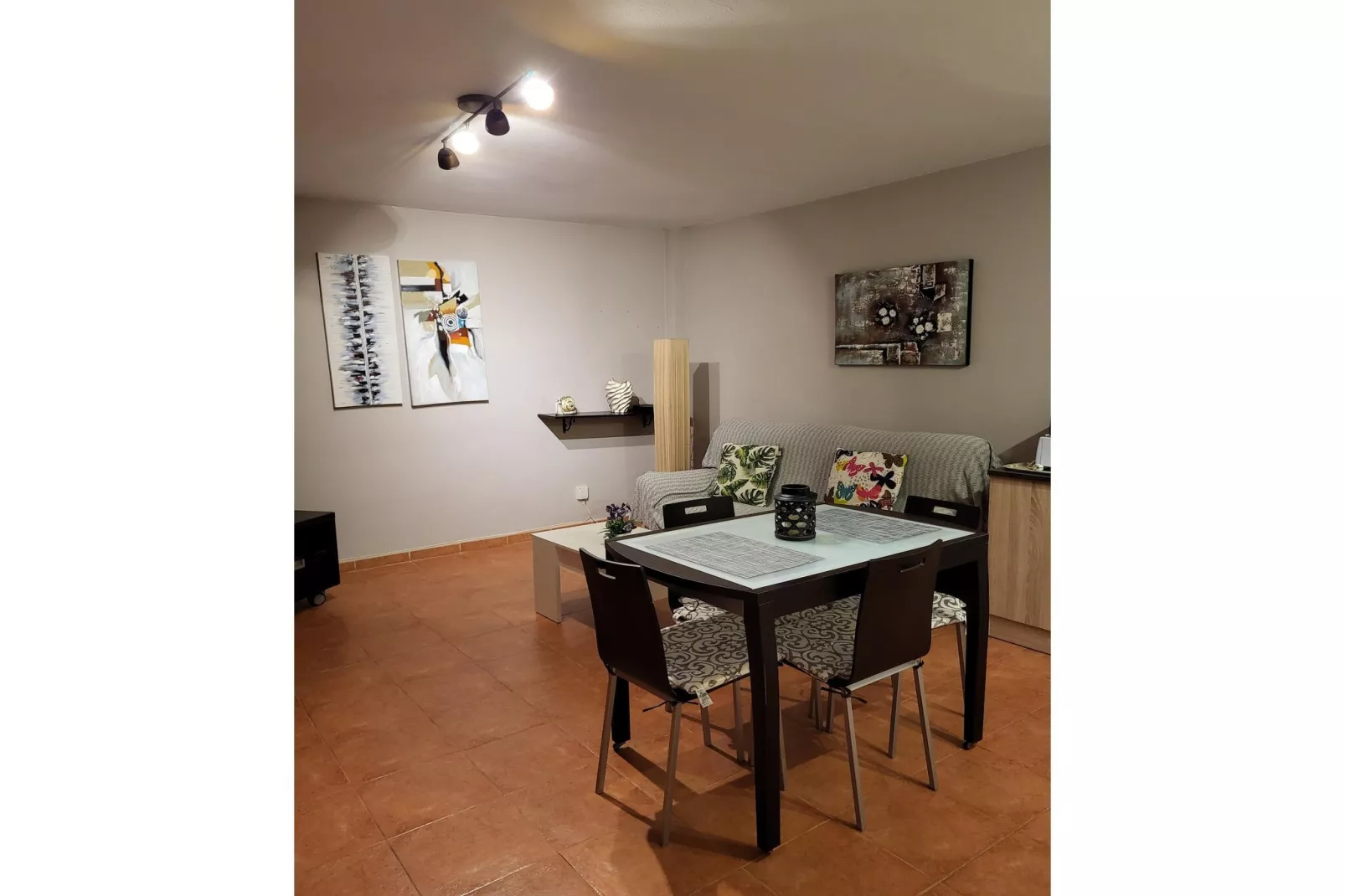 CT 368 AL - Faro's Casa Primera Linea Naturista Veraplaya-Eetkamer