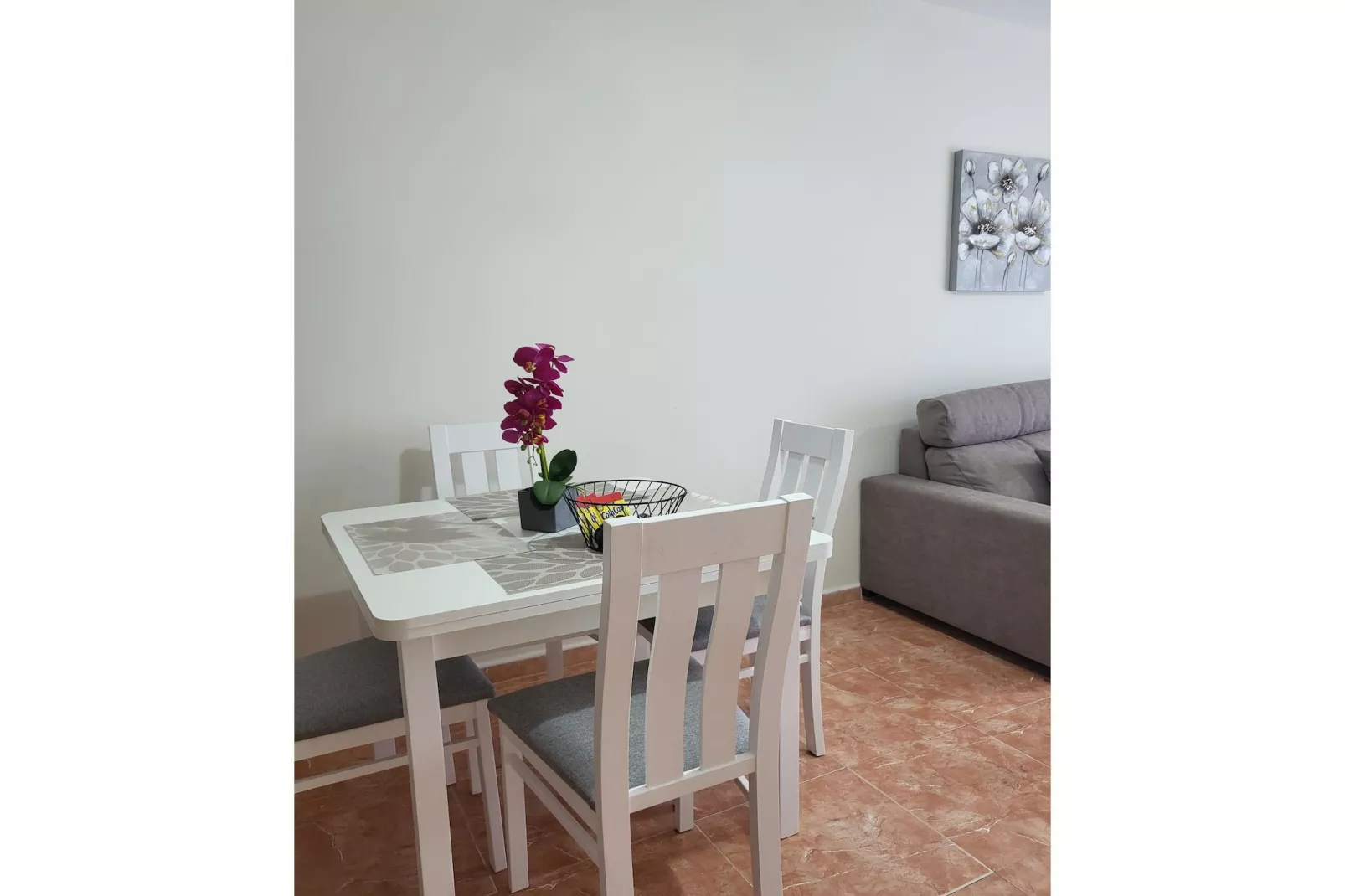 CT 351 AL - Faro's Atico Duplex con piscina privada - Vera Playa-Eetkamer