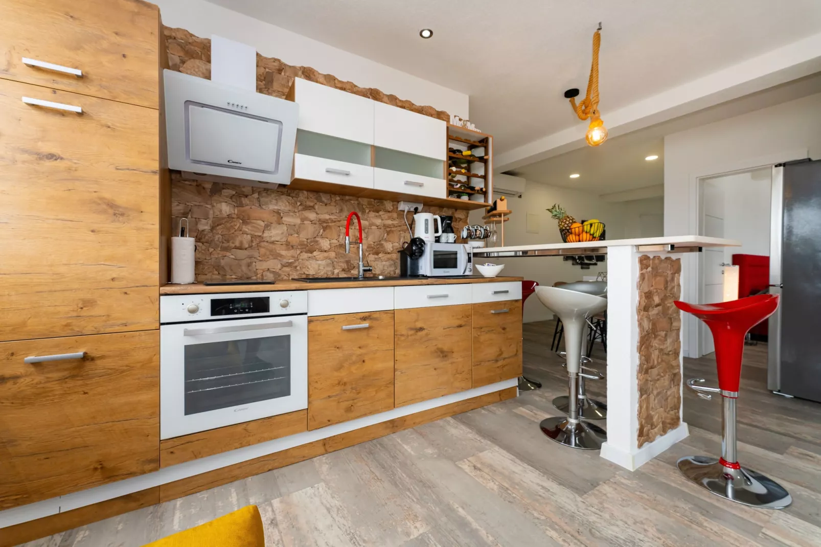 Sea view penthouse Nikita-Keuken