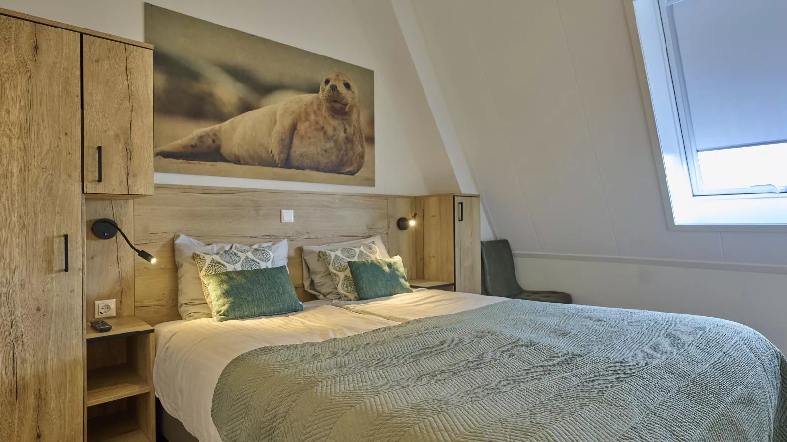 Sauna Zee 27H-Slaapkamer