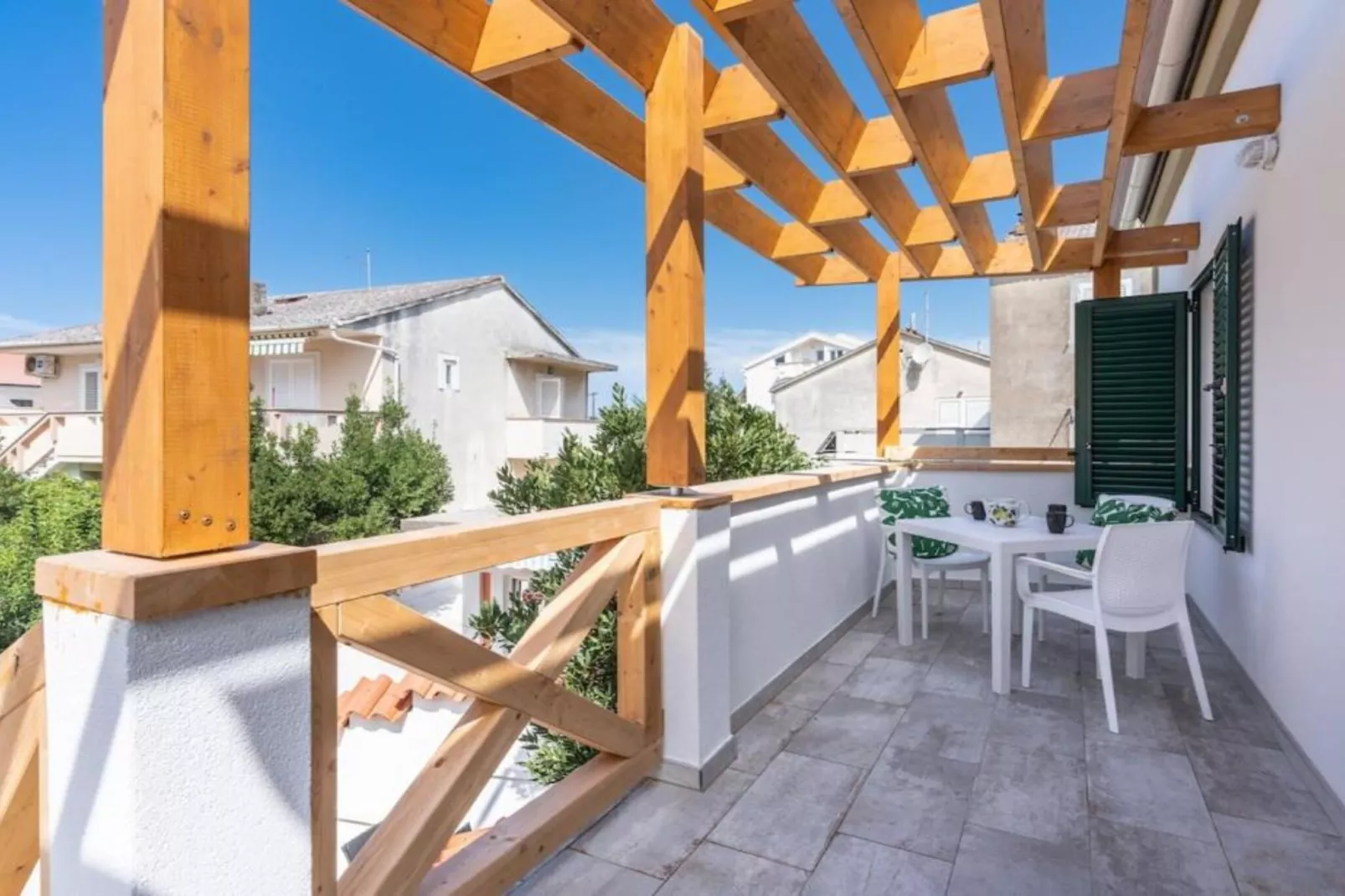 Apartment Sea&Sunset view - Two Bedroom Apartment  With Loggia And Sea View-Terrasbalkon