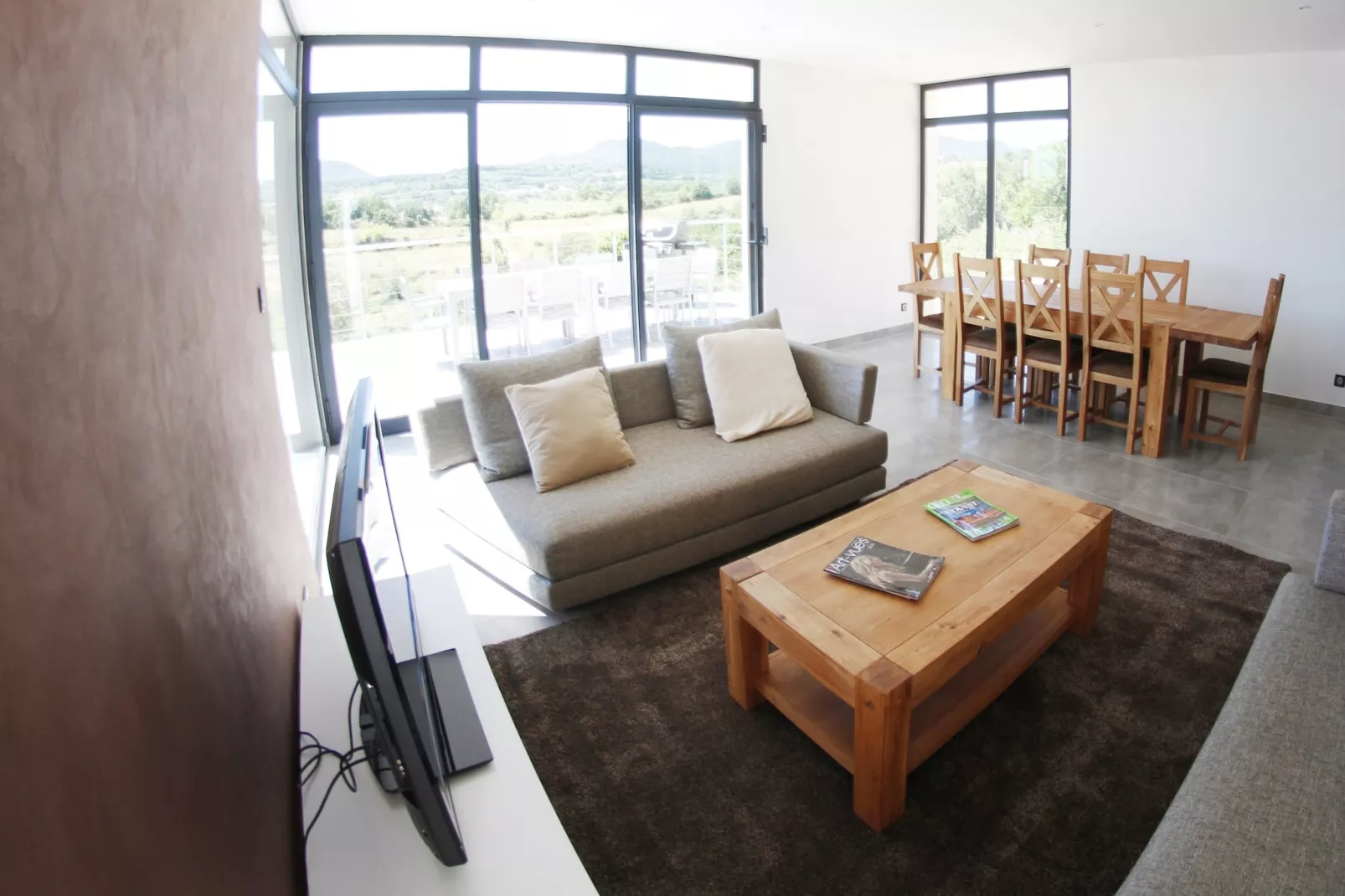 Villa moderne-Woonkamer