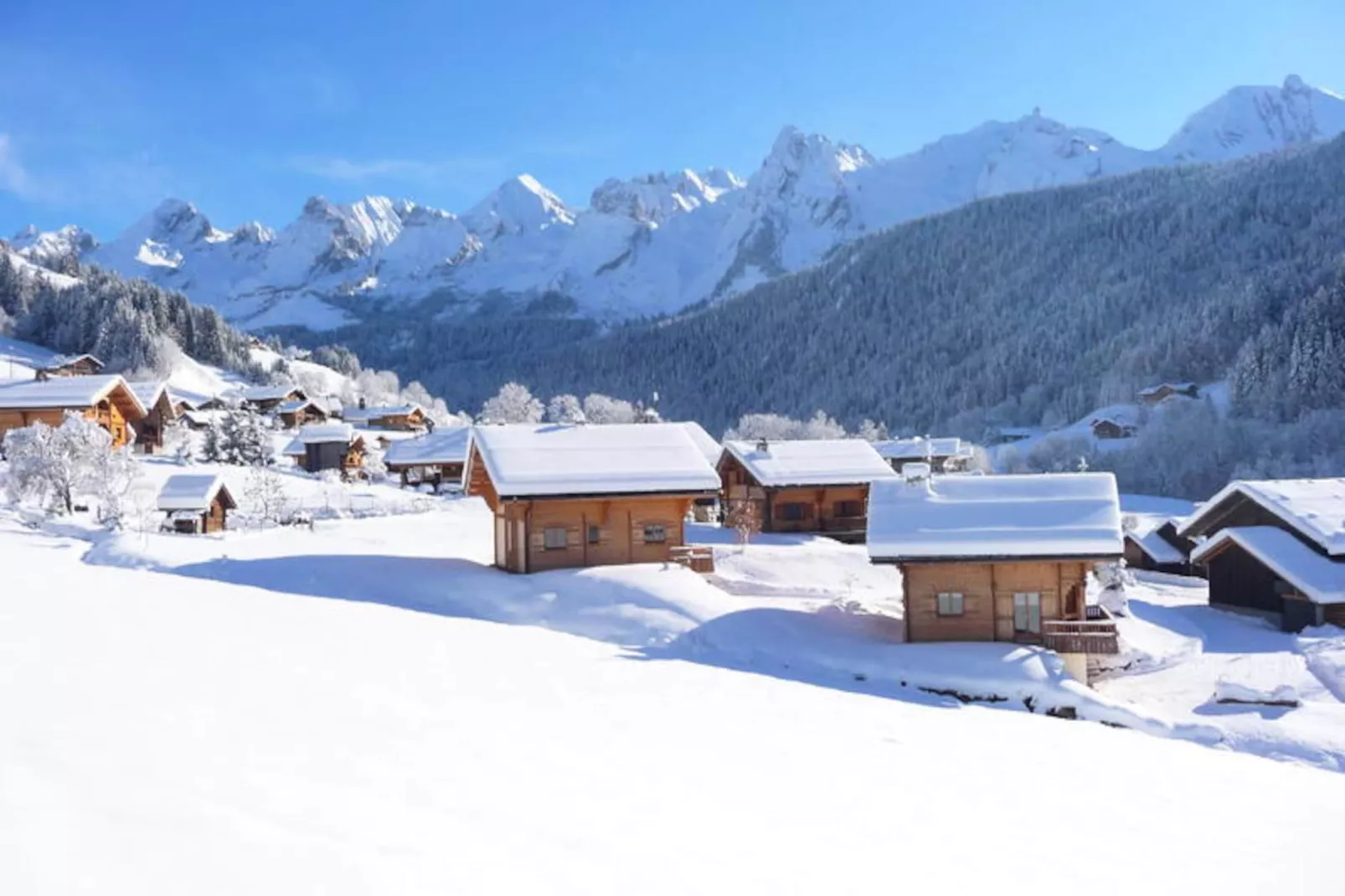 Chalet Pointe Percée-Niet-getagd
